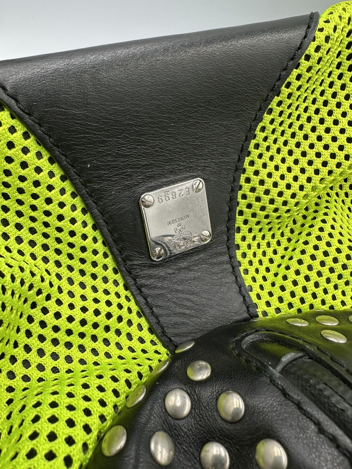 MCM MCM LEATHER STUDDED BACKPACK Size ONE SIZE - 13 Thumbnail