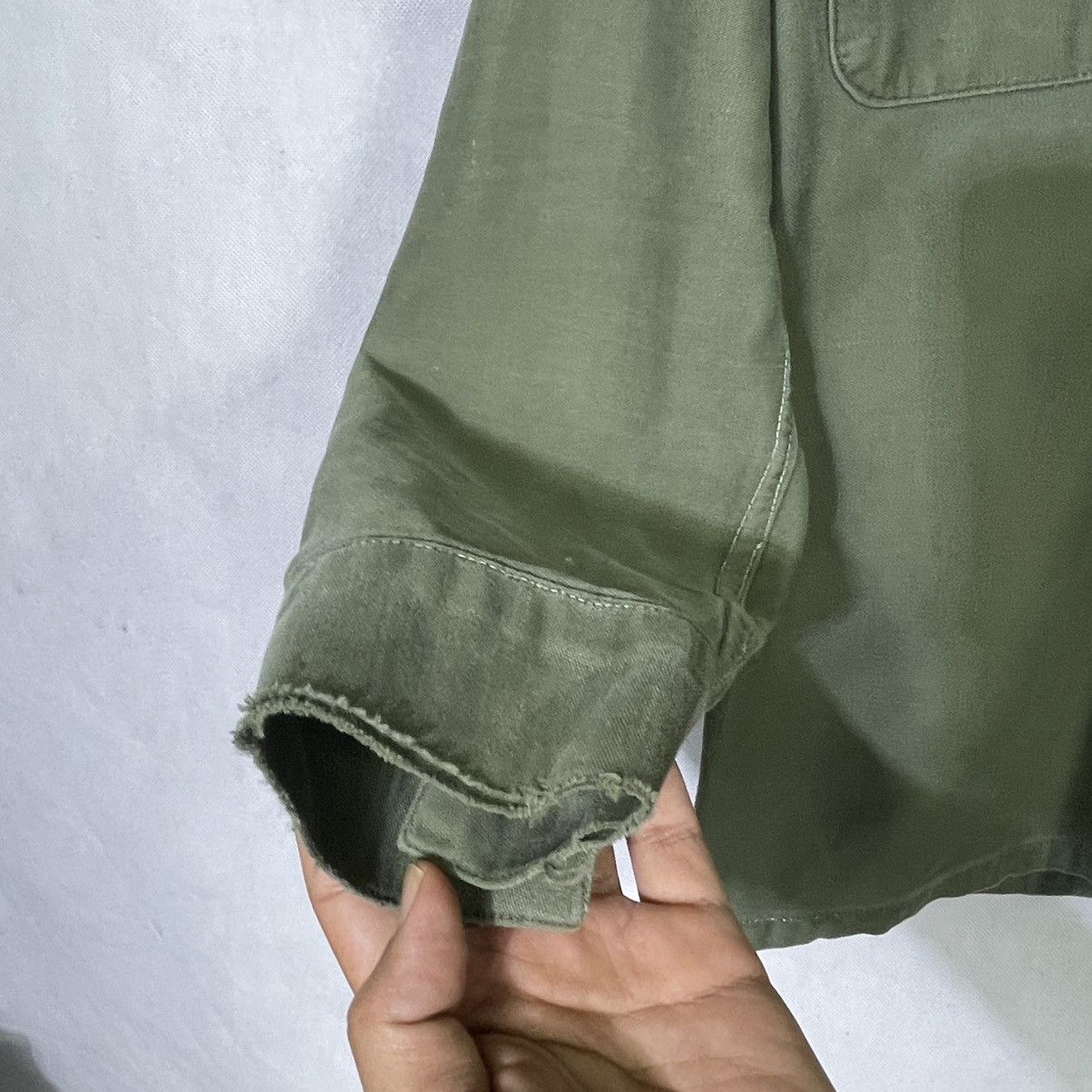 Vintage Vintage 50s USMC P-1958 Vietnam War Utility Shirt Size US S / EU 44-46 / 1 - 5 Thumbnail