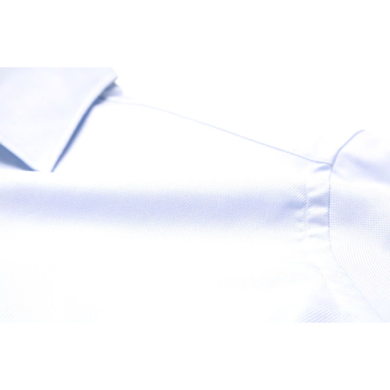 Suitsupply Suitsupply Extra Slim Fit Formal Shirt Men's LARGE Blue Spread Collar Button Up Size 42R - 6 Thumbnail