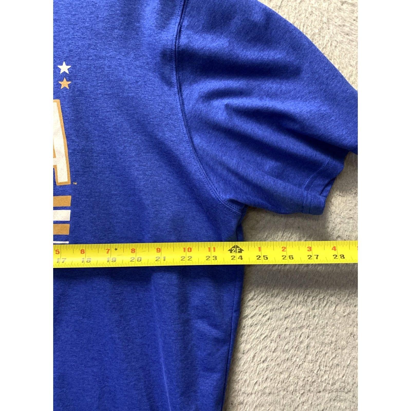 Champion Champion Tulsa Golden Hurricane T Shirt Men’s XXL Royal Short Sleeve Crew Neck Size US XXL / EU 58 / 5 - 4 Thumbnail
