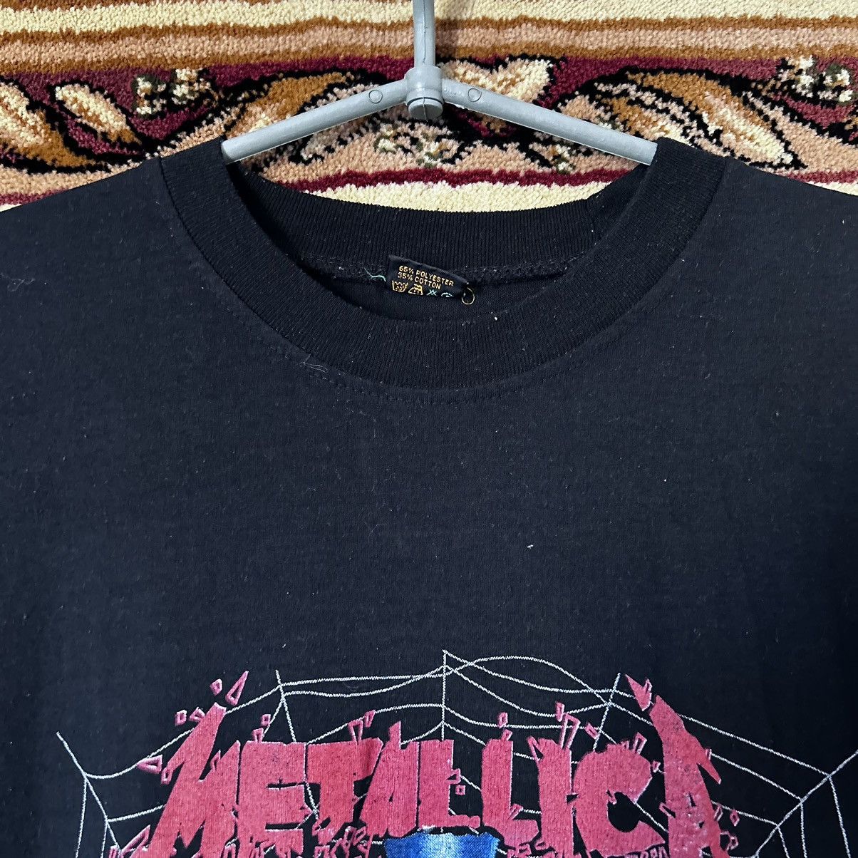 Band Tees × Metallica × Vintage 90s Metallica Ringmaster AOP Bootleg Vintage Tshirt Rare Size US XL / EU 56 / 4 - 4 Thumbnail