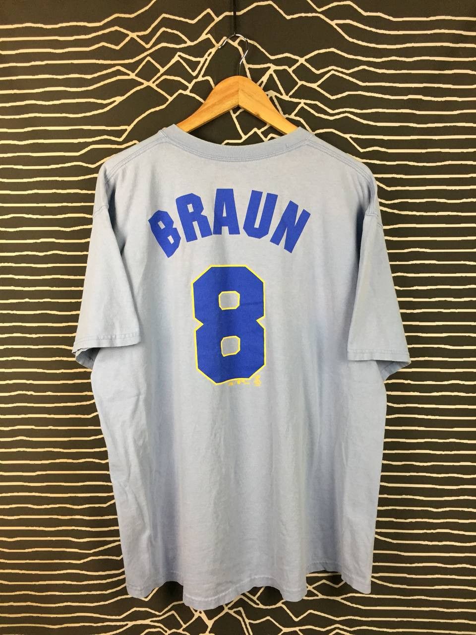 Majestic Milwaukee Brewers MLB Ryan Braun Majestic Tee Size US XL / EU 56 / 4 - 5 Thumbnail