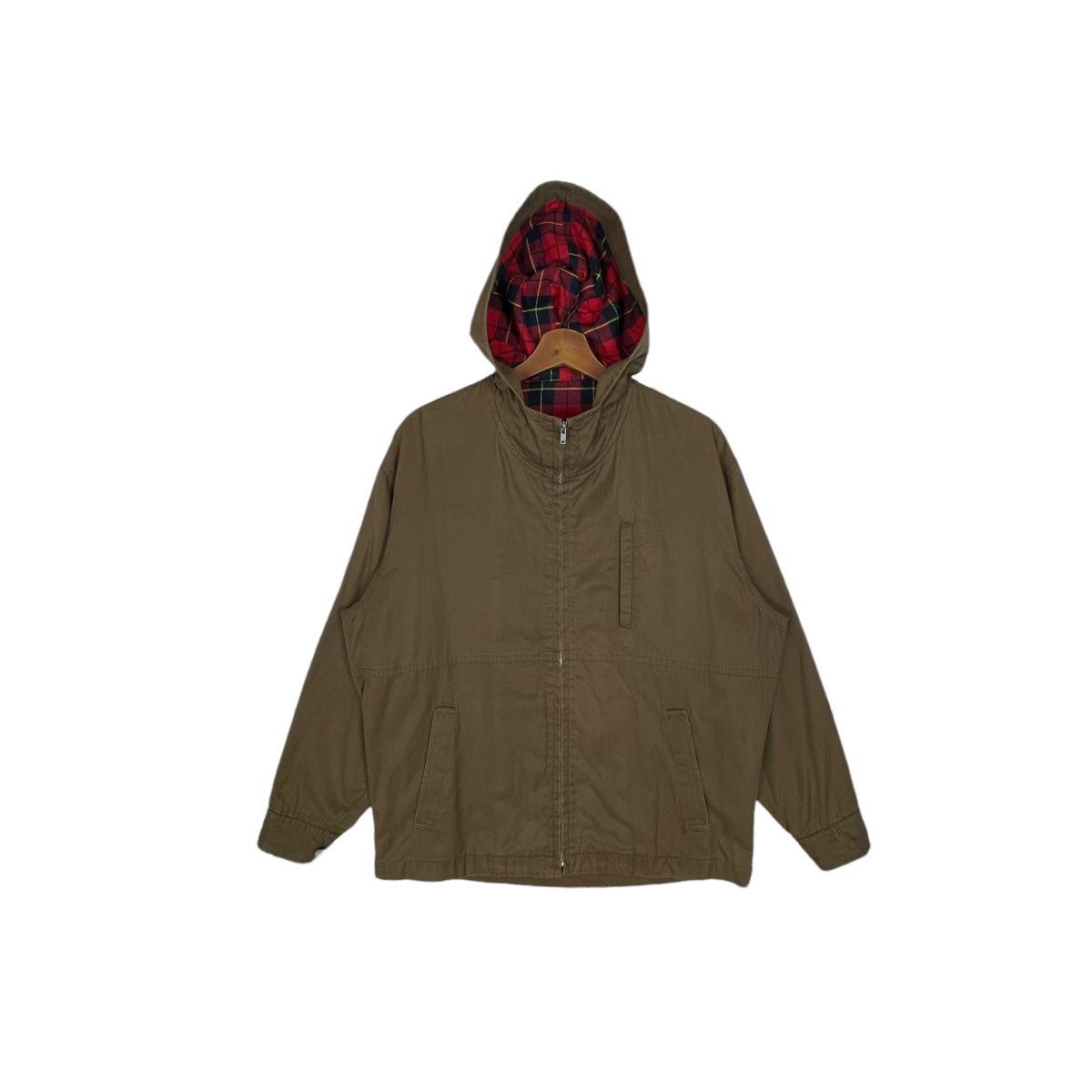 Comme des Garcons Homme 80’s Homme CDG Brown Hooded Jacket Size Medium Size US M / EU 48-50 / 2 - 1 Thumbnail