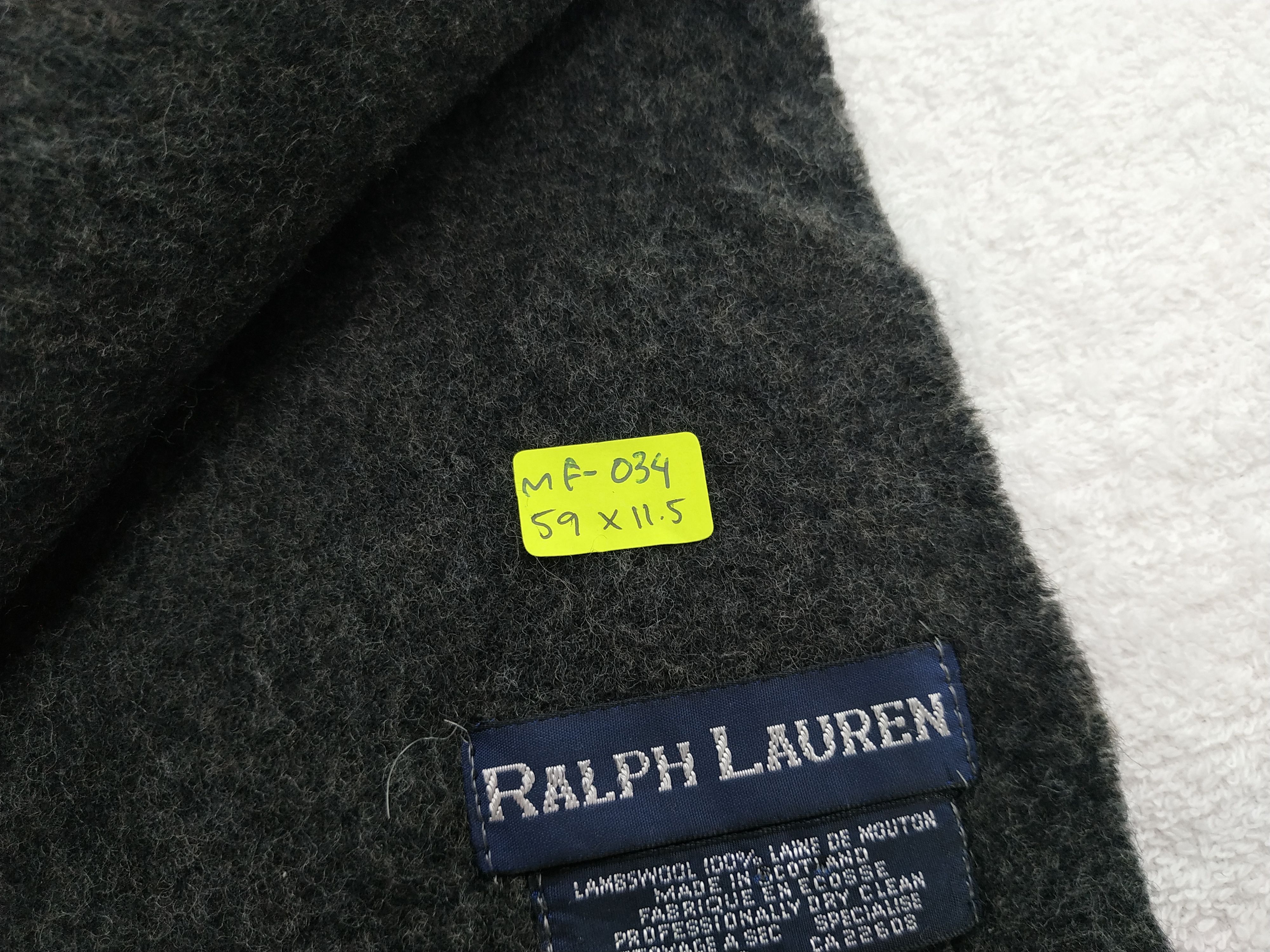 Polo Ralph Lauren Vintage Polo Ralph Lauren Wool Scarf/Muffler/Neckwear MF034 Size ONE SIZE - 7 Thumbnail