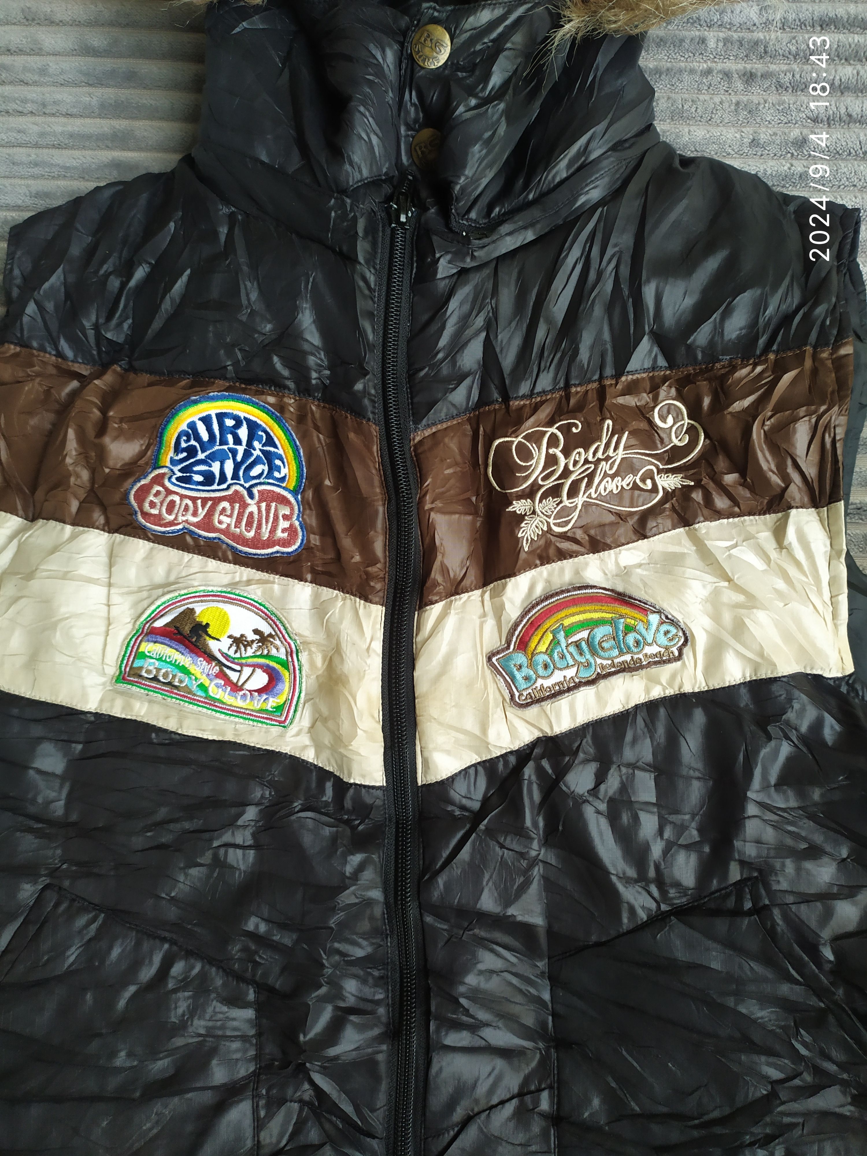 If Six Was Nine × Japanese Brand Vintage Body Glove Hoodie fur Vest jacket Size US L / EU 52-54 / 3 - 5 Thumbnail