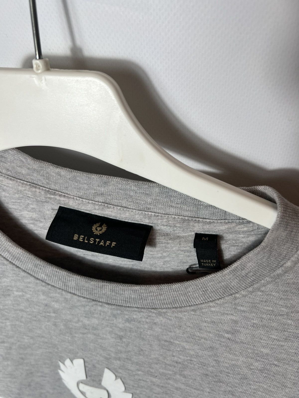 Belstaff Vintage streetwear y2k Belstaff Big Logo Gray Sweatshirt Size US M / EU 48-50 / 2 - 4 Thumbnail