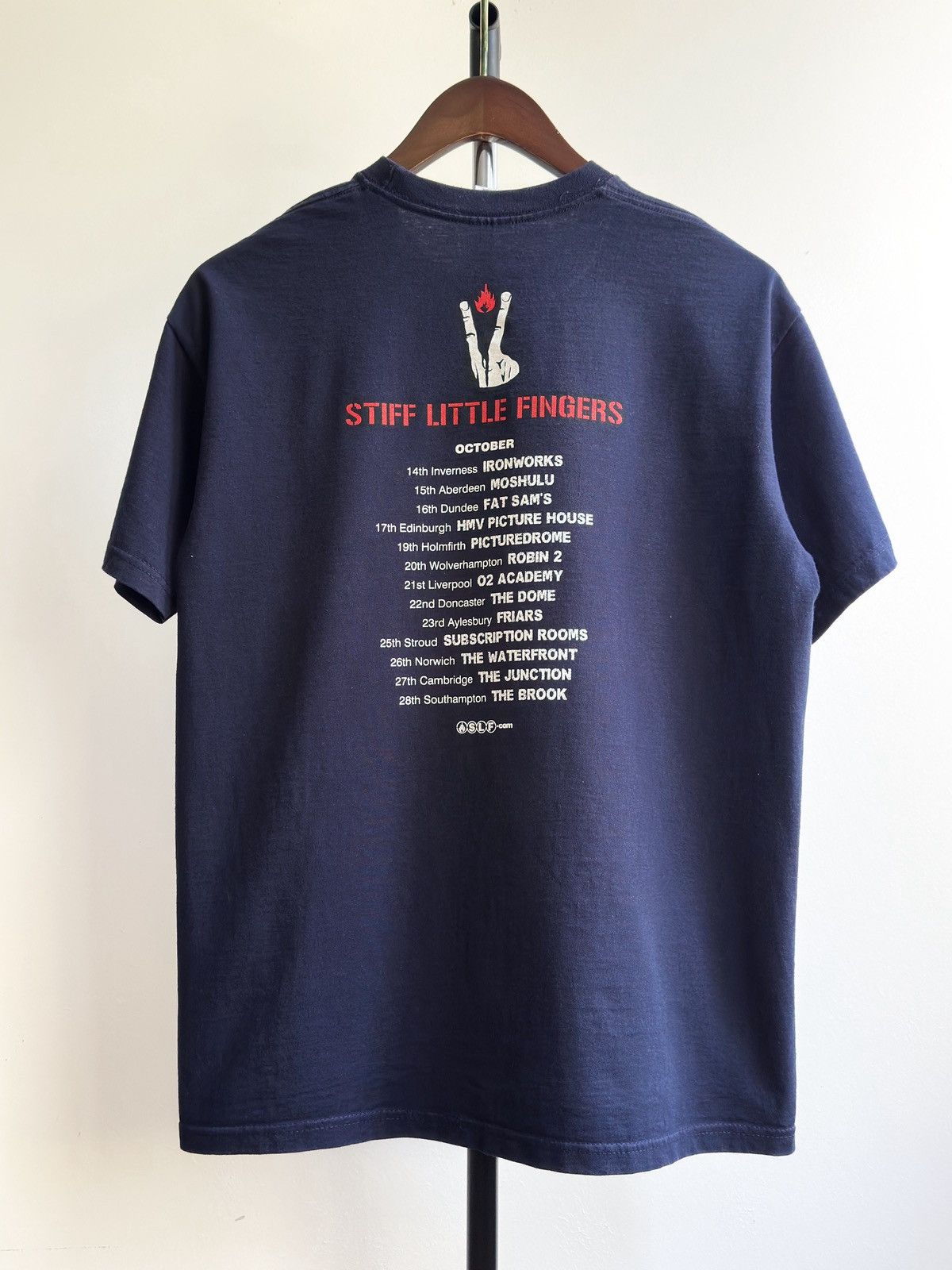 Band Tees Vintage Stiff Little Fingers SLF Band Tour Tee Size US L / EU 52-54 / 3 - 2 Thumbnail