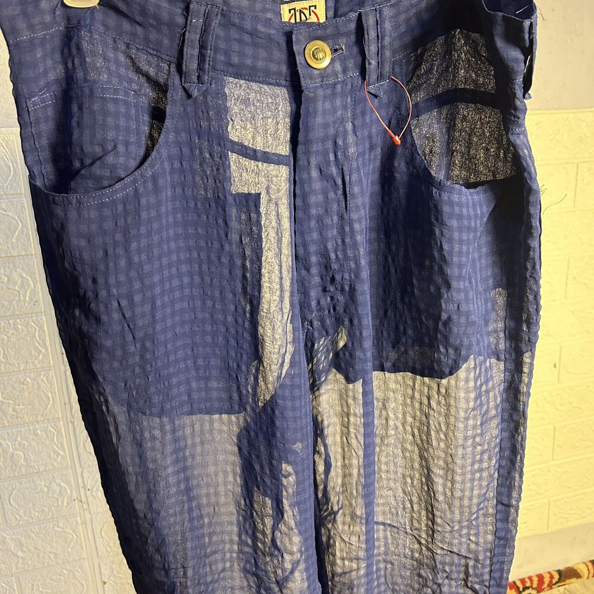 Jean Paul Gaultier Vintage Jean Paul Gaultier transparent pants Size US 31 - 16 Thumbnail