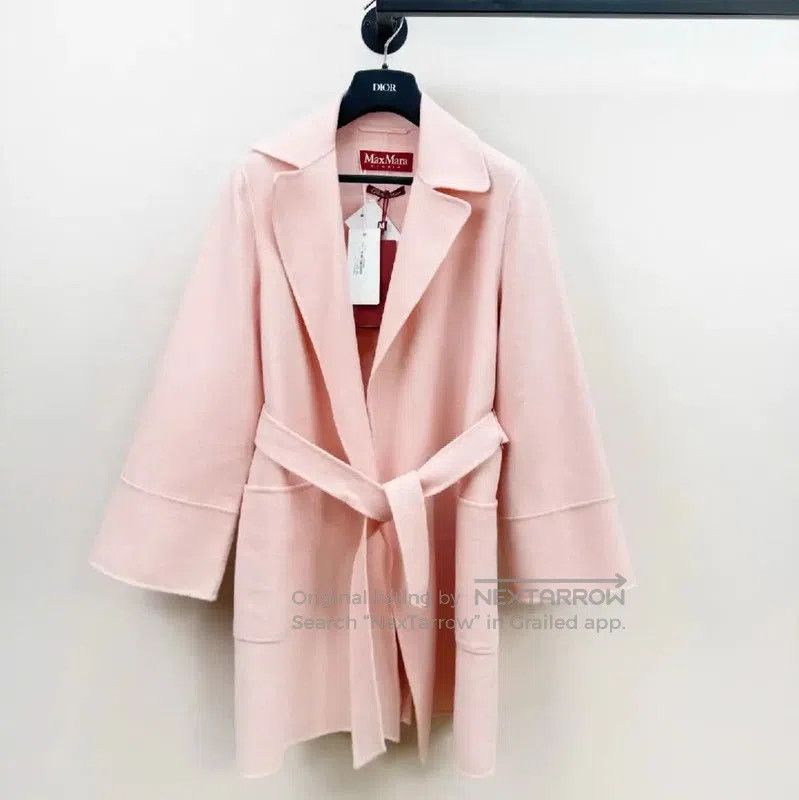Max Mara MaxMara Pink Ladies Coat . Size M / US 6-8 / IT 42-44 - 1 Thumbnail