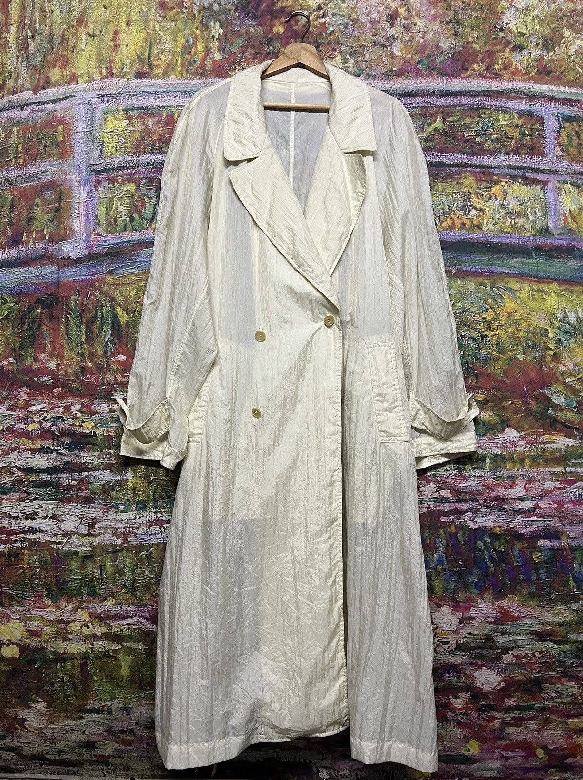 ‼️OFFER‼️Kenzo men’s oversized long trench coat with belt