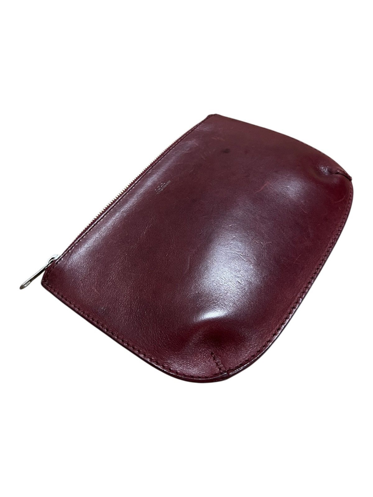 A.P.C. APC Portugal Thick Leather Minimal Utility Clutch Bag Size ONE SIZE - 4 Thumbnail