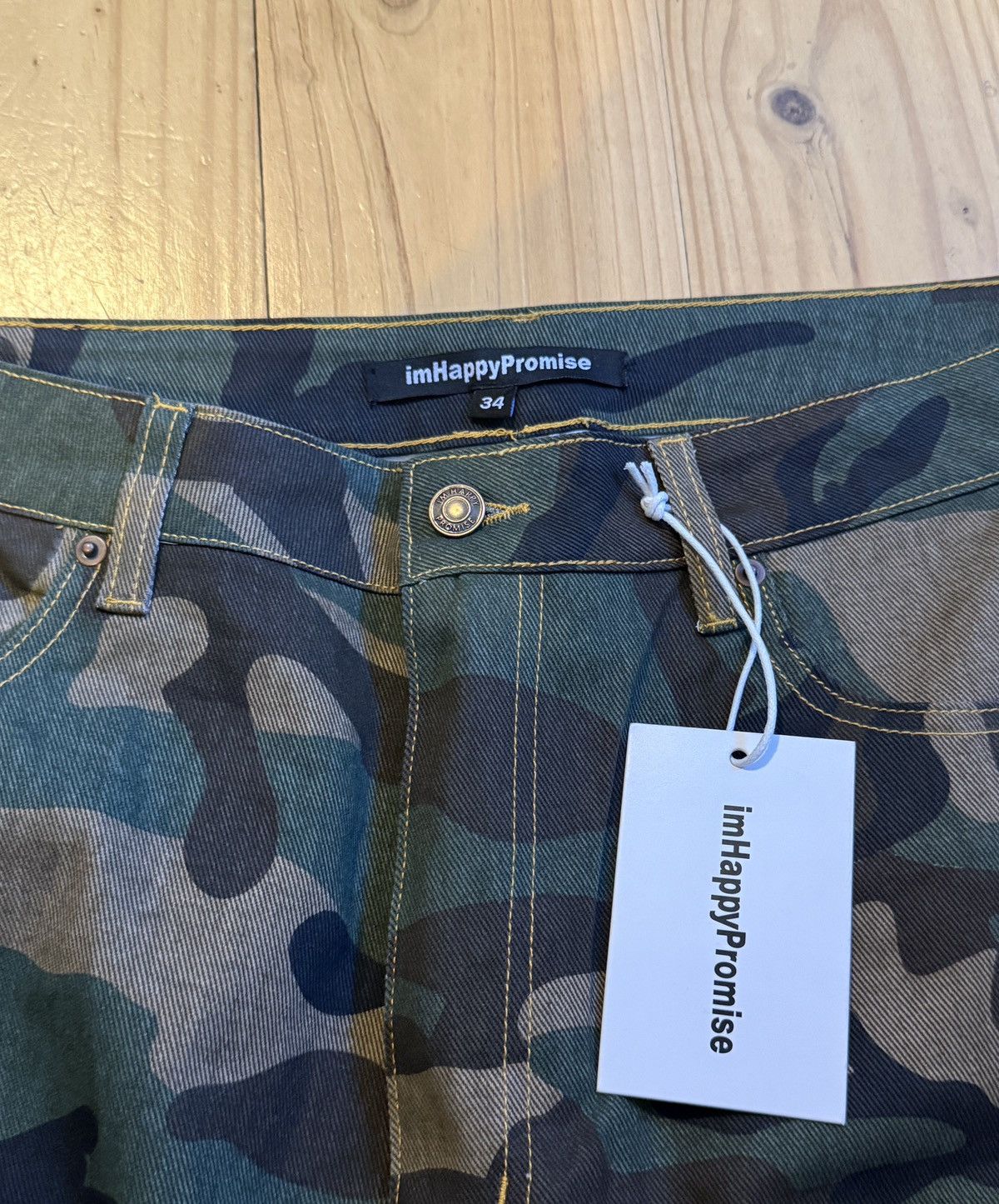 Other IHP IM HAPPY PROMISE CAMO CARGOS Size US 34 / EU 50 - 3 Thumbnail