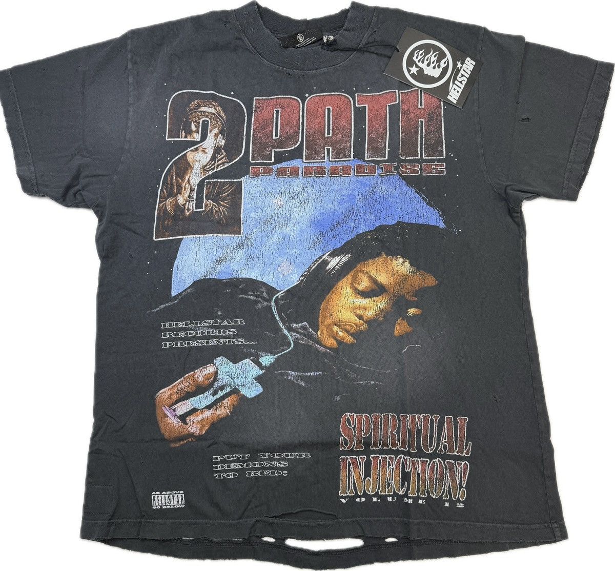HELLSTAR Hellstar Spiritual Injection T-shirt Size US L / EU 52-54 / 3 - 1 Thumbnail