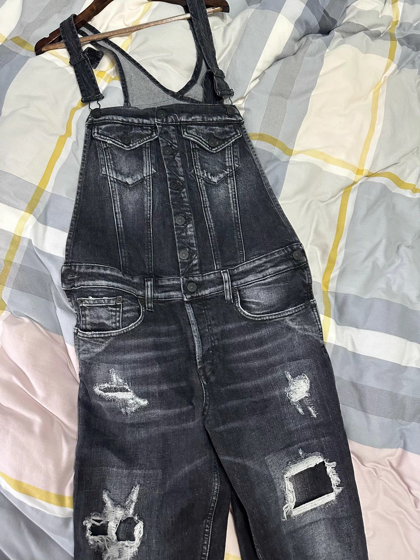 Dondup doudup Denim Overalls 95 New Solid Comfy Size 26" / US 2 / IT 38 - 1 Thumbnail