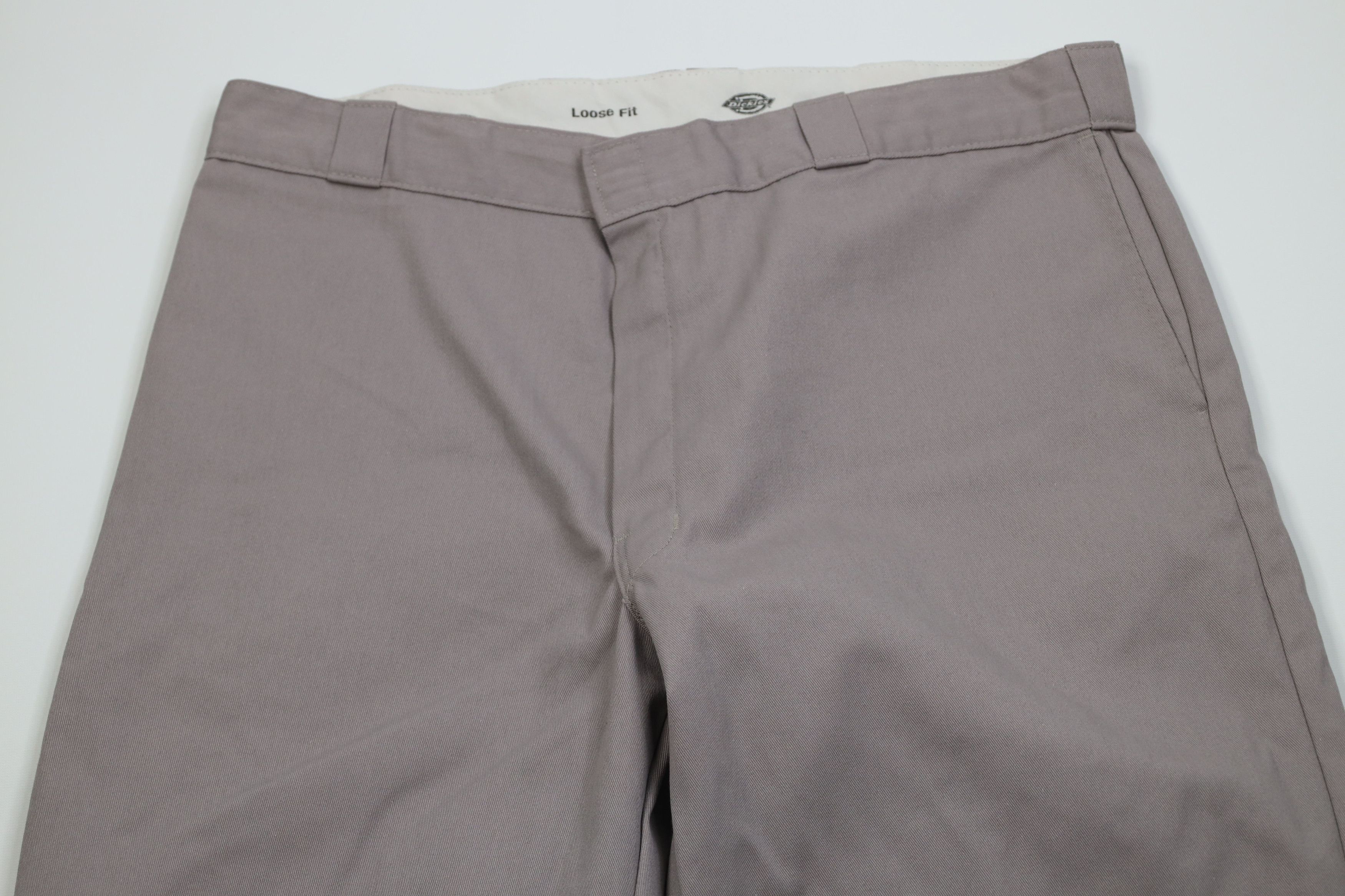 Dickies Vintage Y2K Dickies Double Knee Wide Leg Pants Gray Workwear Size US 40 / EU 56 - 2 Thumbnail