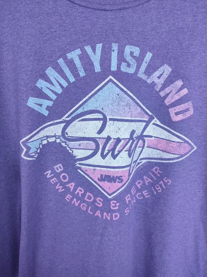 Vintage Rare vintage Jaws amity island surf movie shirt Size M Size US M / EU 48-50 / 2 - 4 Thumbnail