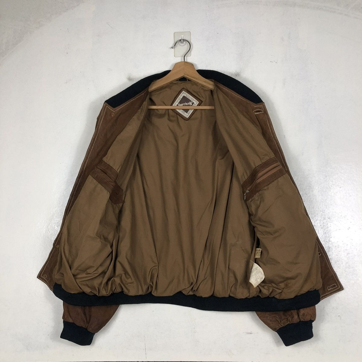 Japanese Brand 📌VINTAGE BIKER LEATHER JACKET HARRISON ISSEY MIYAKE Size US M / EU 48-50 / 2 - 14 Thumbnail