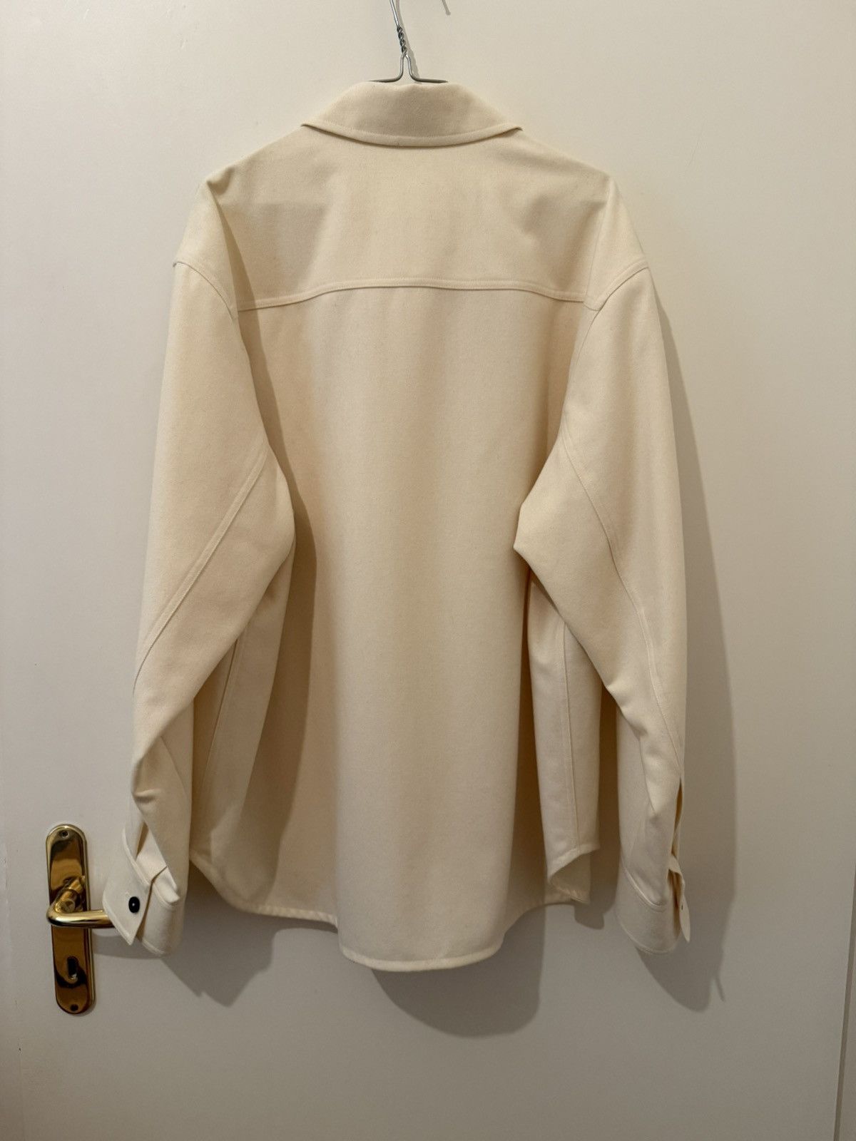 Jil Sander Jil Sander + Oversized Wool Shirt Size US M / EU 48-50 / 2 - 3 Thumbnail