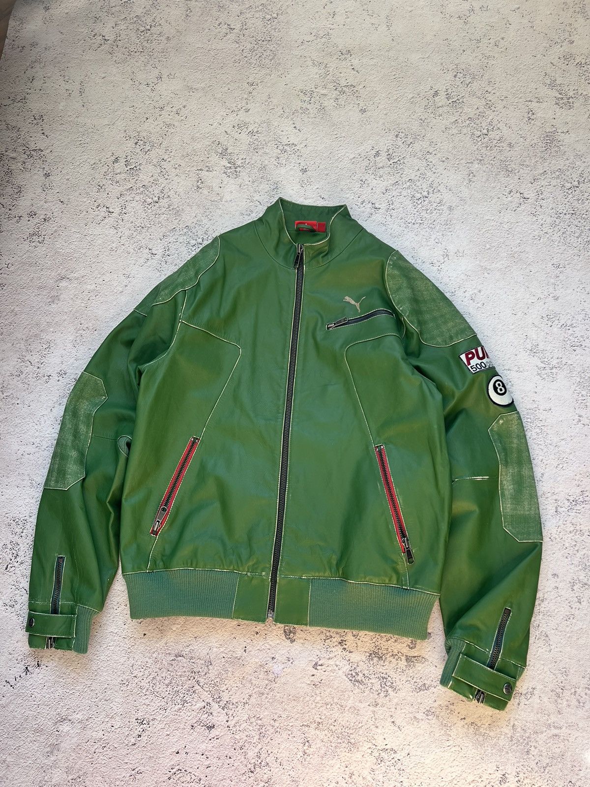 Hysteric Glamour × If Six Was Nine × Puma RARE Archival Puma Leather Jacket motorcycle y2k style Size US L / EU 52-54 / 3 - 3 Thumbnail