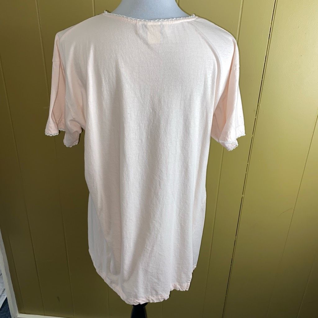 Dior Christian Dior women M v-cut neckline short sleeve pullover Size ONE SIZE - 8 Thumbnail