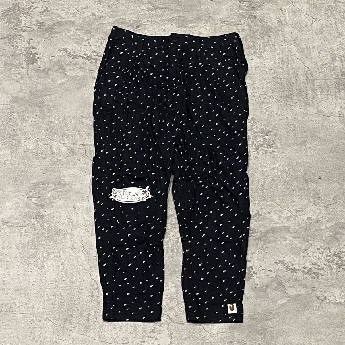 Bape Bape Sta Monogram Pants Size 27" / US 4 / IT 40 - 1 Thumbnail