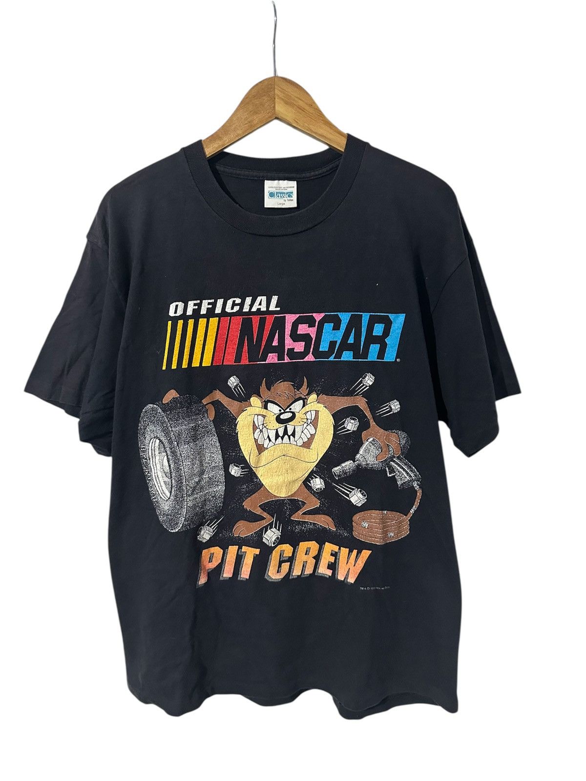 NASCAR × Vintage × Warner Bros VINTAGE 90s OFFICIAL NASCAR X WARNER BROS TAZMANIA Size US L / EU 52-54 / 3 - 1 Thumbnail