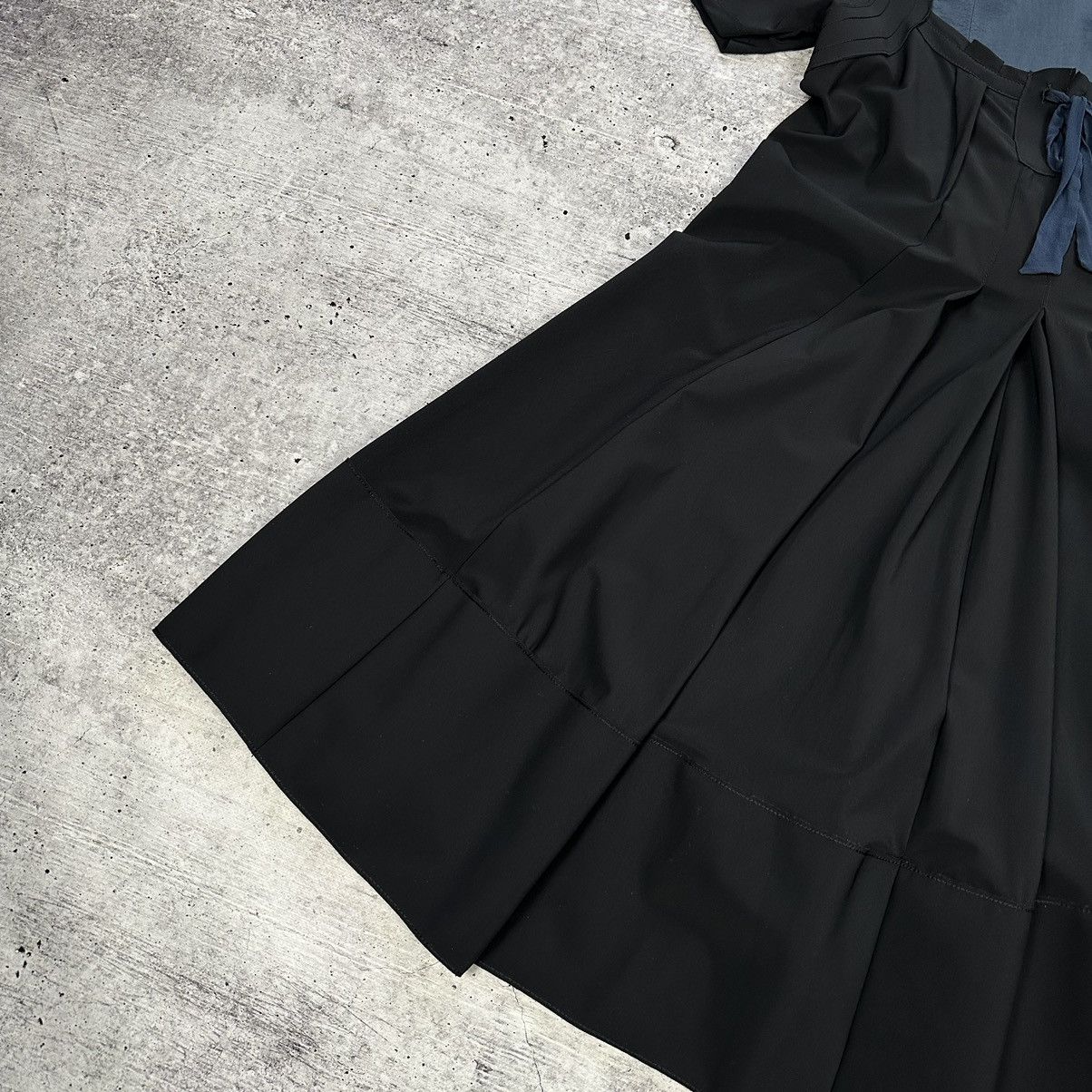 Japanese Brand × Marithe + Francois Girbaud × Vintage Marithe Francois Girbaud Dress Black Blue Women’s Size US 5 Size M / US 6-8 / IT 42-44 - 4 Thumbnail