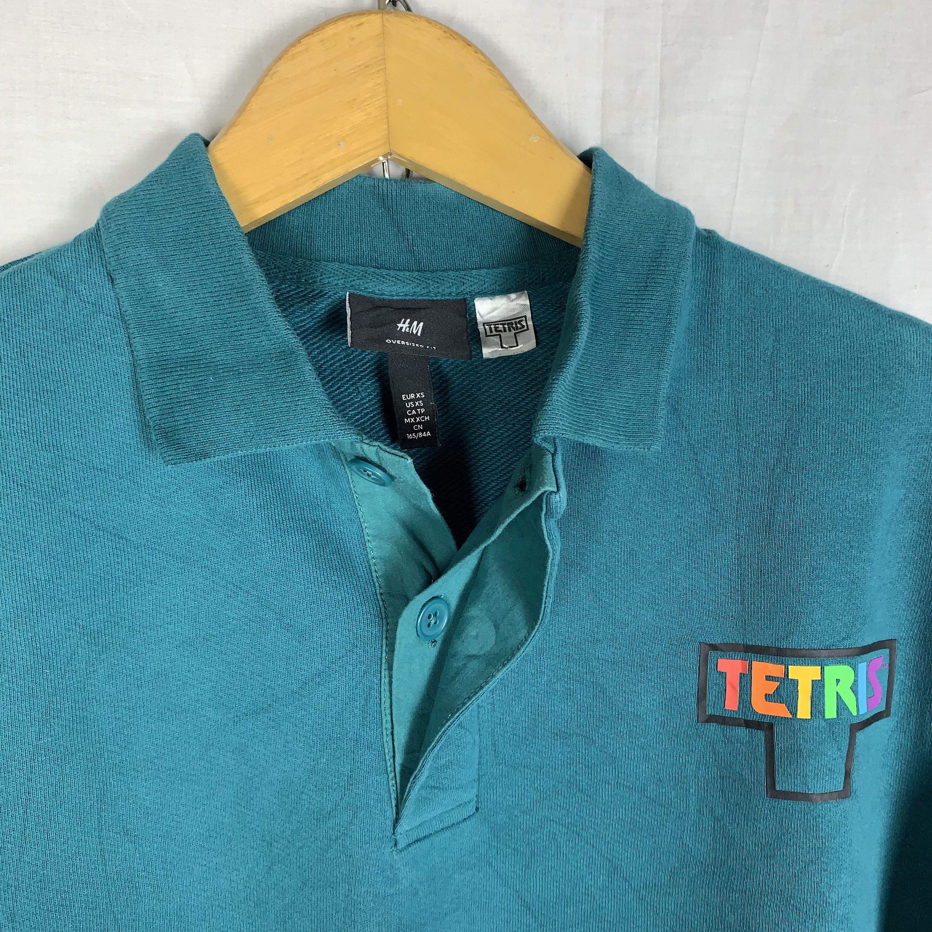 H&M H&M Tetris Sweatshirt Crewneck Collared Size US M / EU 48-50 / 2 - 5 Thumbnail