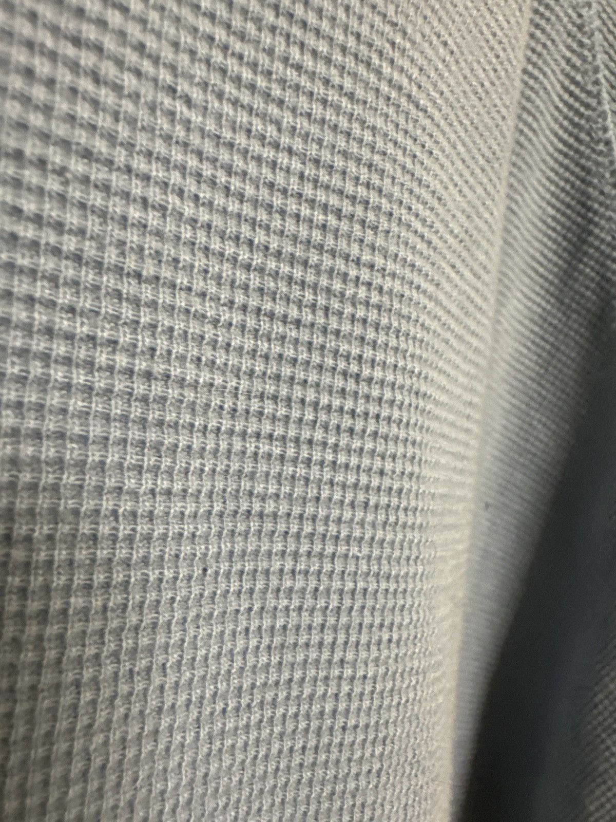 Standard Cloth Standard Cloth Light Blue Waffle Knit Longsleeve Size US XL / EU 56 / 4 - 6 Thumbnail