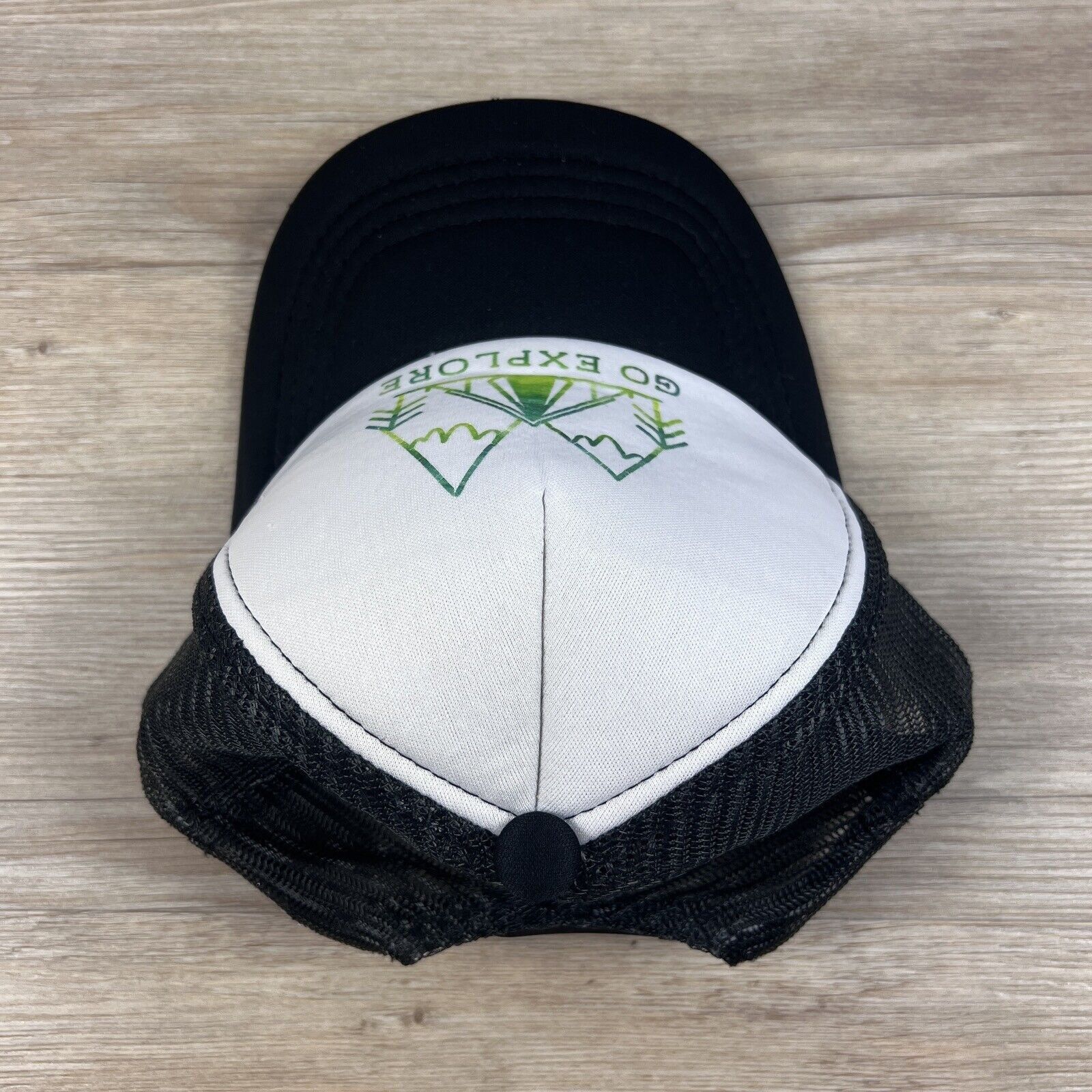 Other Go Explore Hat Snapback Hat Black Adjustable Hat Adult Fit B Size ONE SIZE - 10 Thumbnail