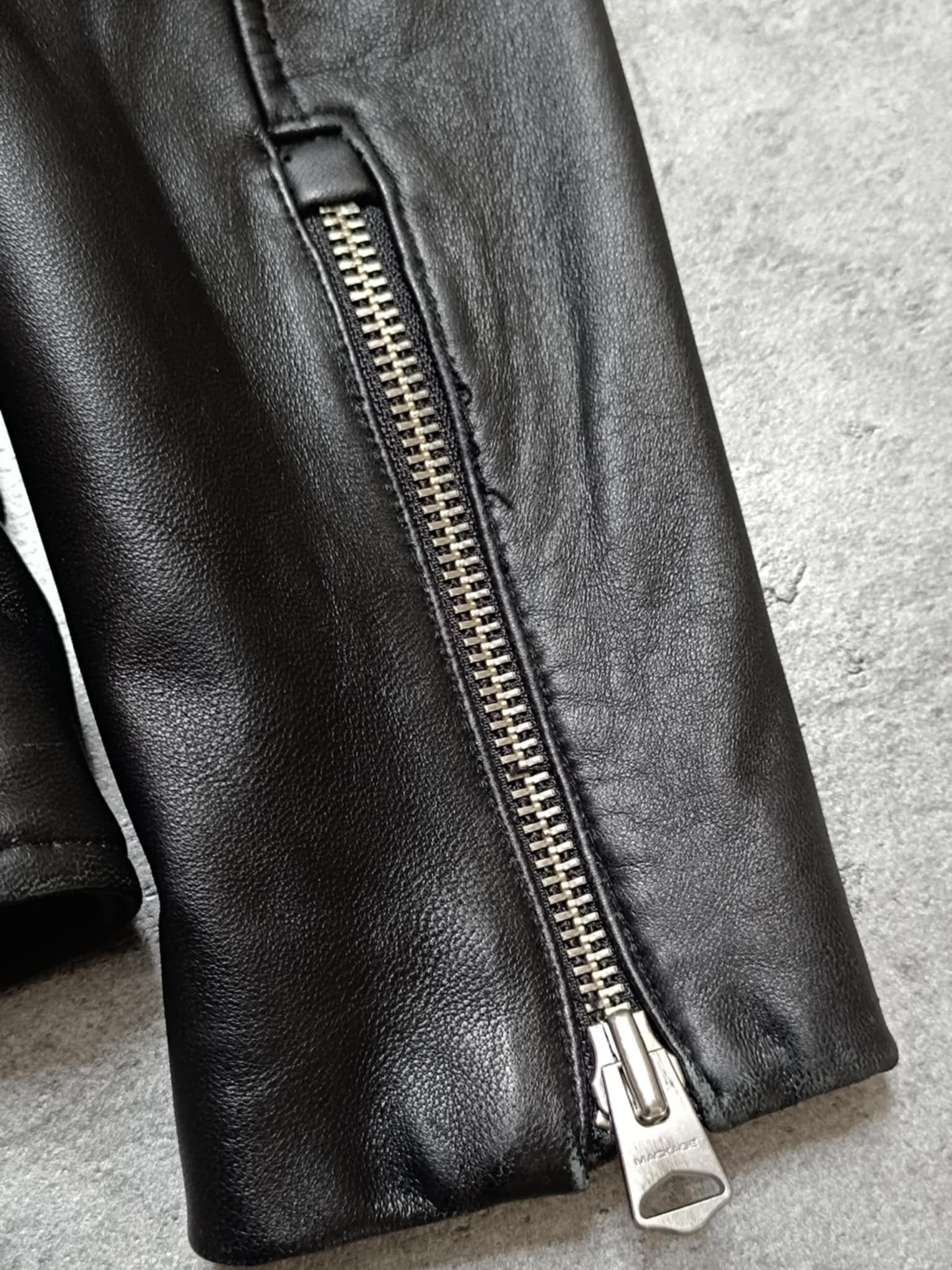 Mackage Mackage Finn Leather Biker Motorcycle Jacket Size US S / EU 44-46 / 1 - 4 Thumbnail