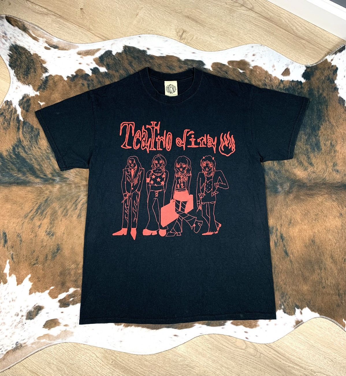 Band Tees × Vintage Maneskin Band Tee Tshirt Size US S / EU 44-46 / 1 - 1 Thumbnail