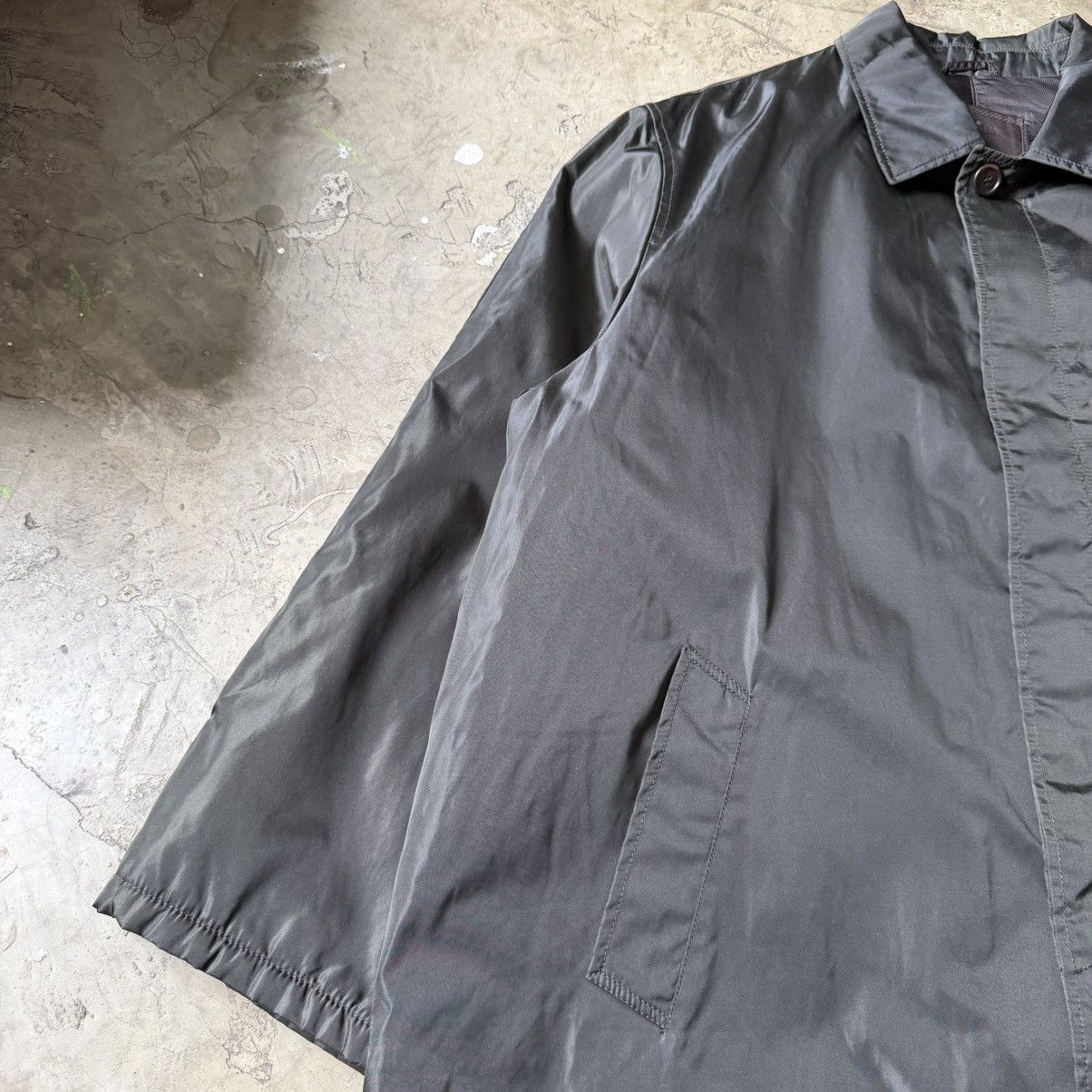 Prada Prada - Vintage Nylon Trench Coat Size US XL / EU 56 / 4 - 3 Thumbnail