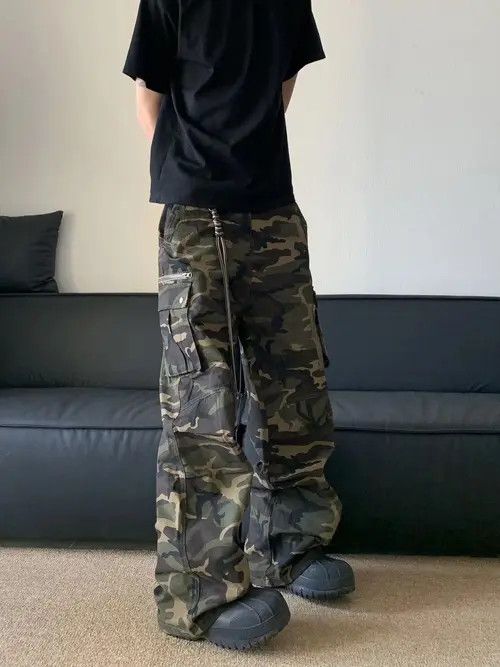 VIBE Green Camouflage Cargo Pant Size US 30 / EU 46 - 5 Thumbnail