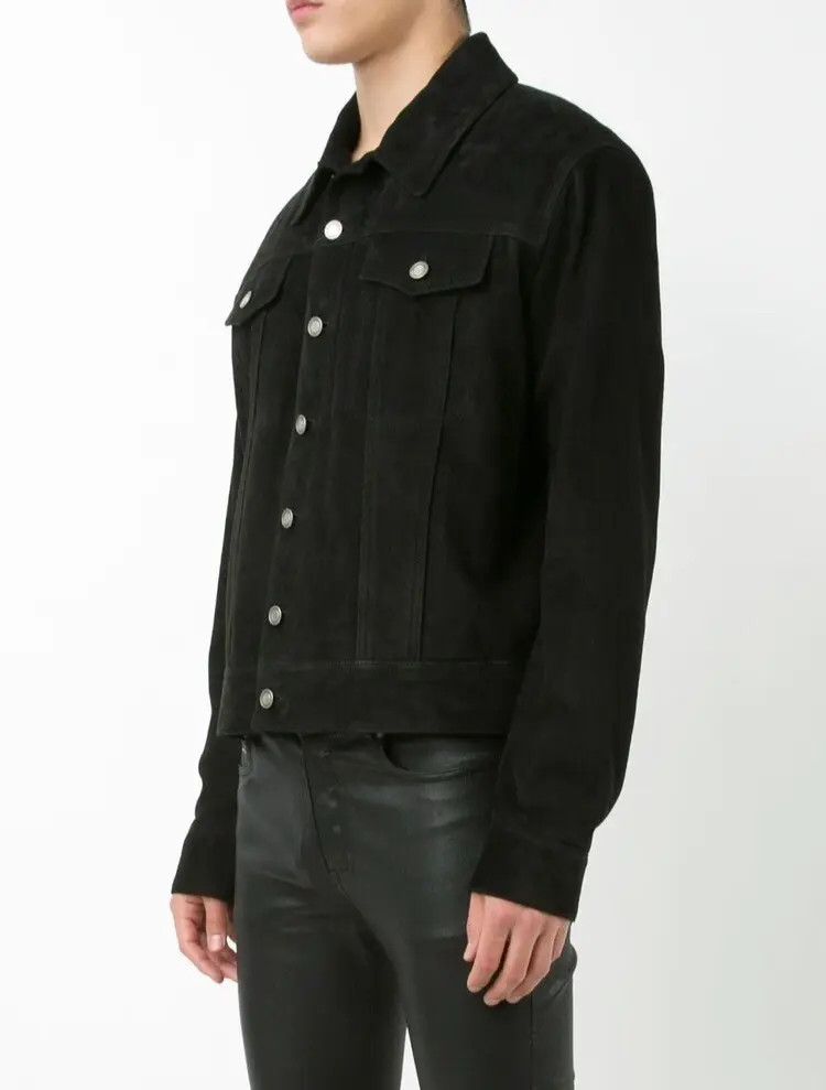 Hedi Slimane × Saint Laurent Paris *Rarest Saint Laurent x Hedi slimane Suede trucker jacket 46 Size US S / EU 44-46 / 1 - 15 Thumbnail