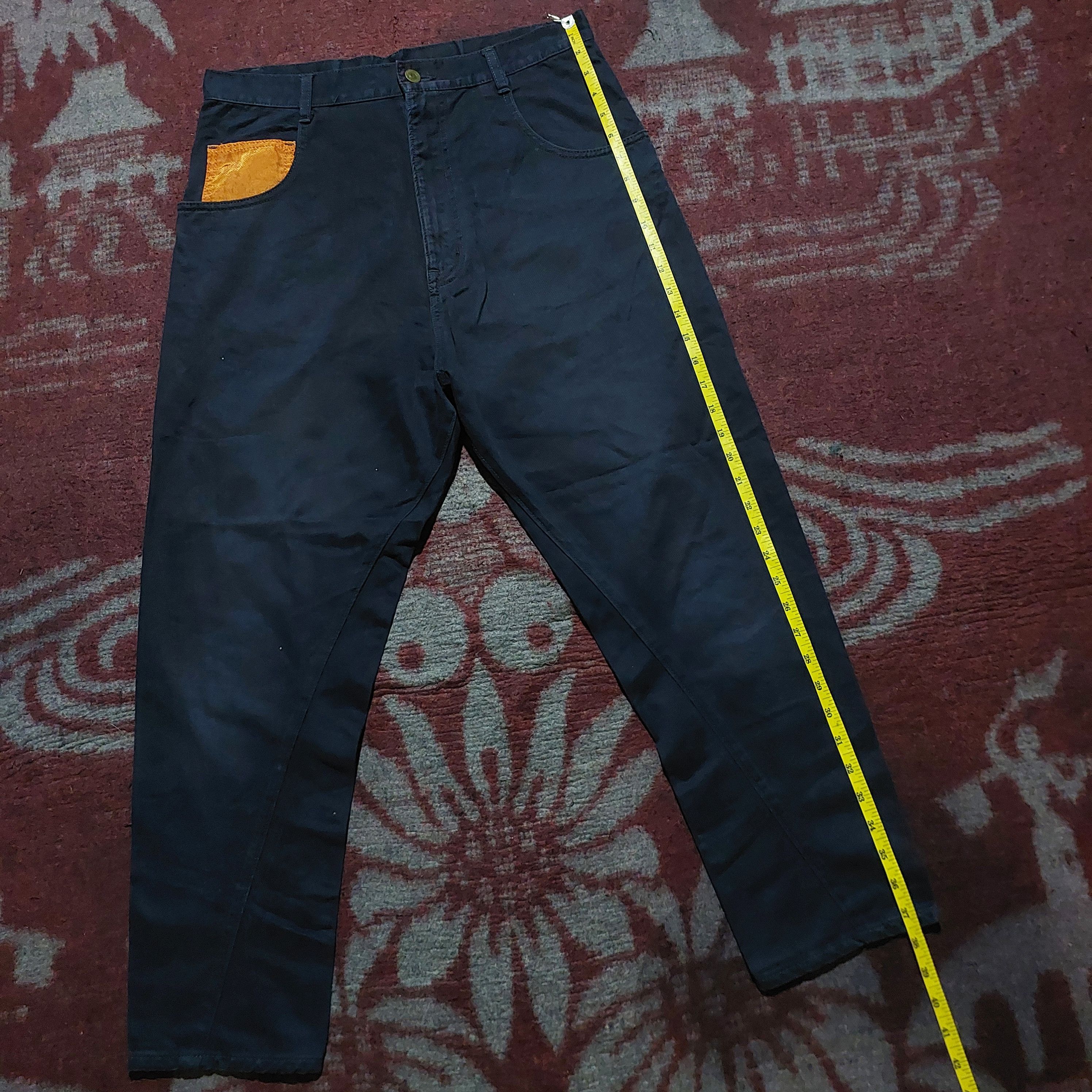 Frapbois Frapbois issey miyake navy drop crotch pants Size US 32 / EU 48 - 11 Thumbnail