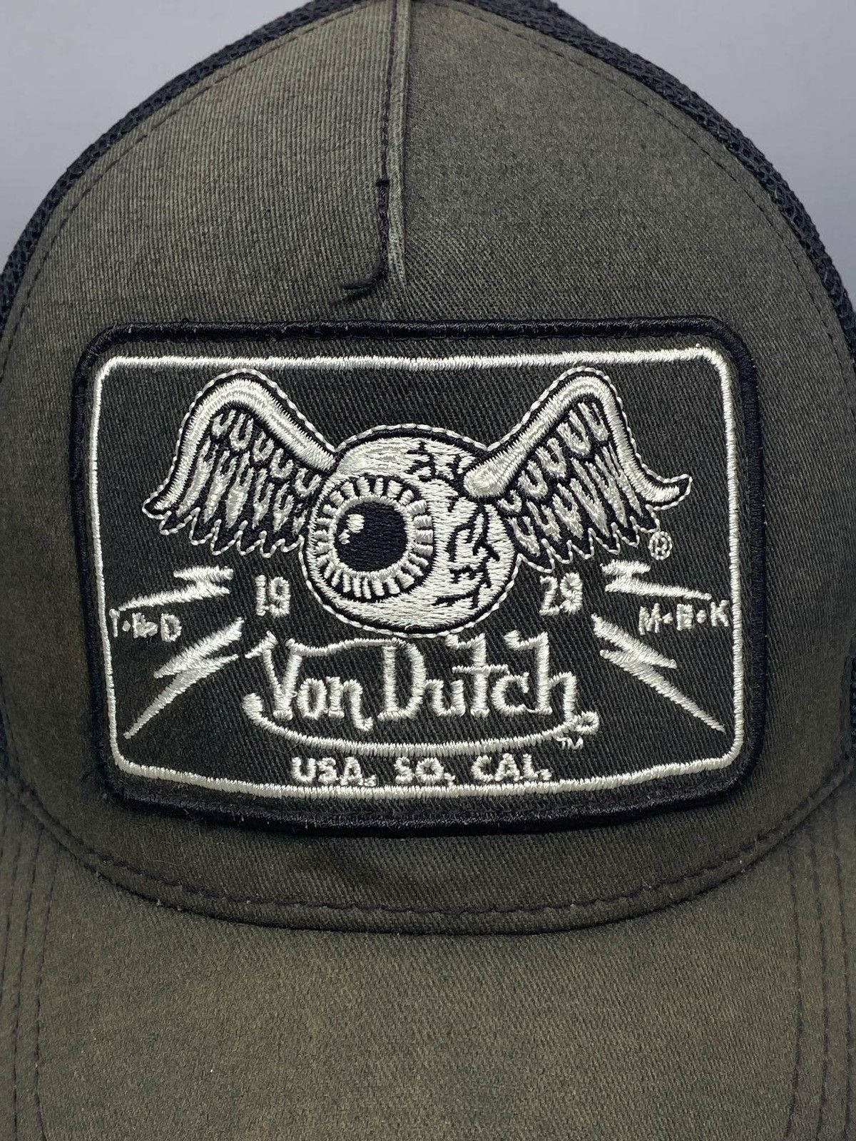 Von Dutch Von Dutch cap Y2k Trucker Hat Size ONE SIZE - 5 Thumbnail