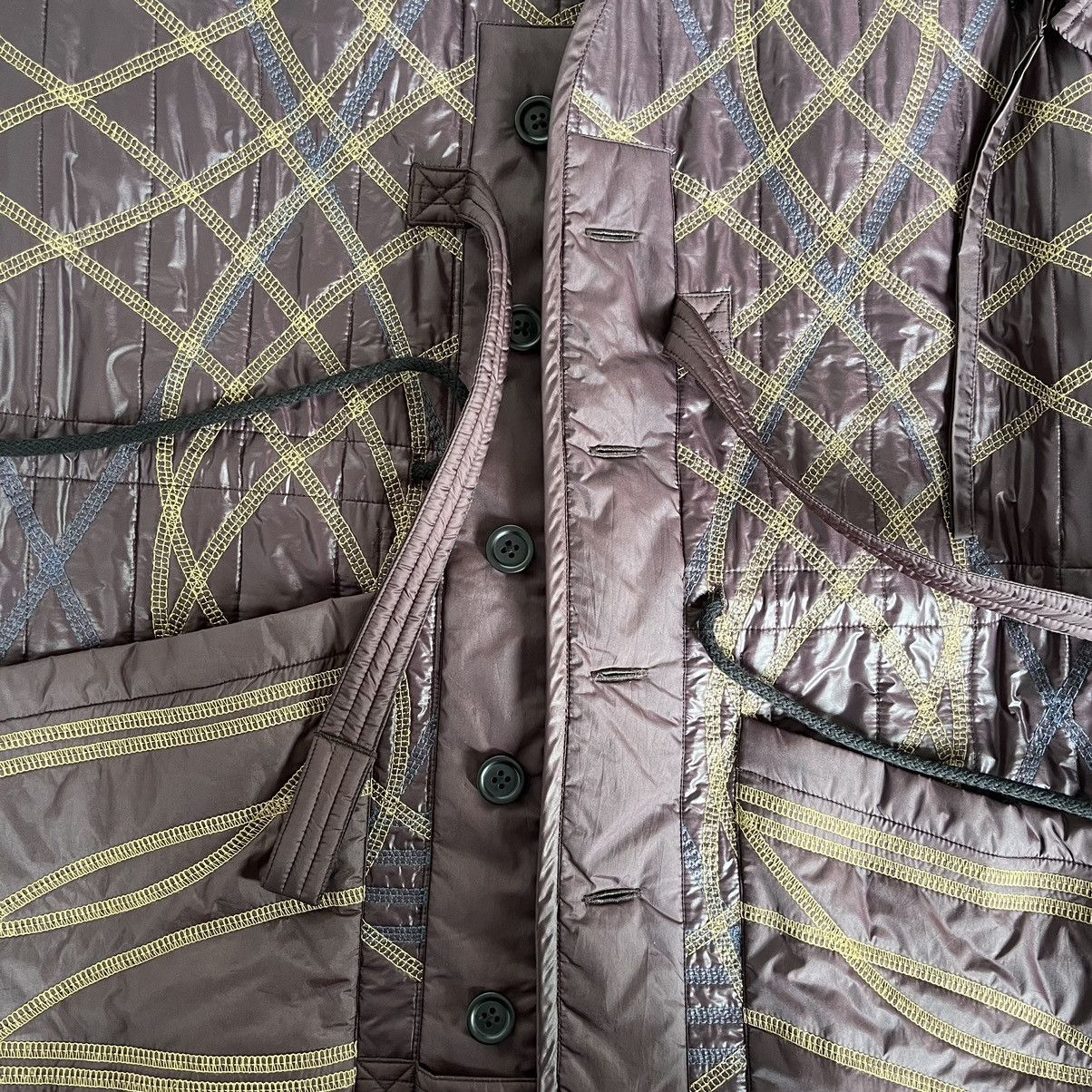 Craig Green Craig Green Embroidered Quilted jacket w Removable collar Size US XS / EU 42 / 0 - 7 Thumbnail