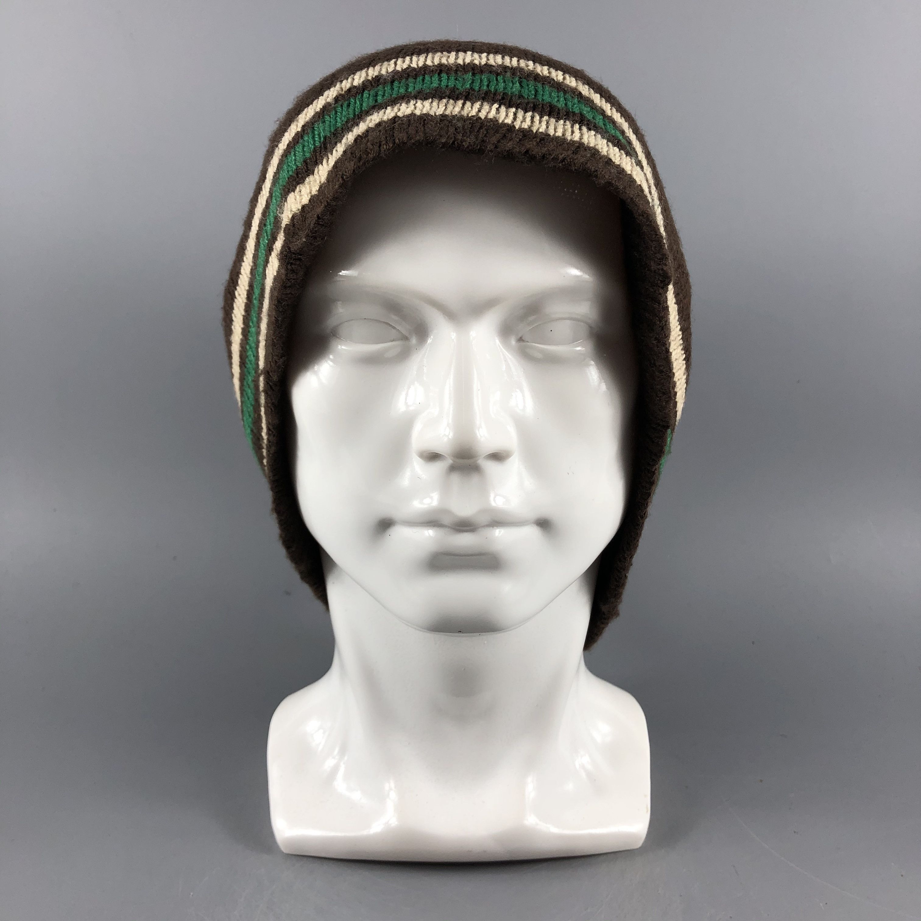 image of Adidas Hats Slouchy Beanie Stripe Snow Hat Snow Cap B592, Men's