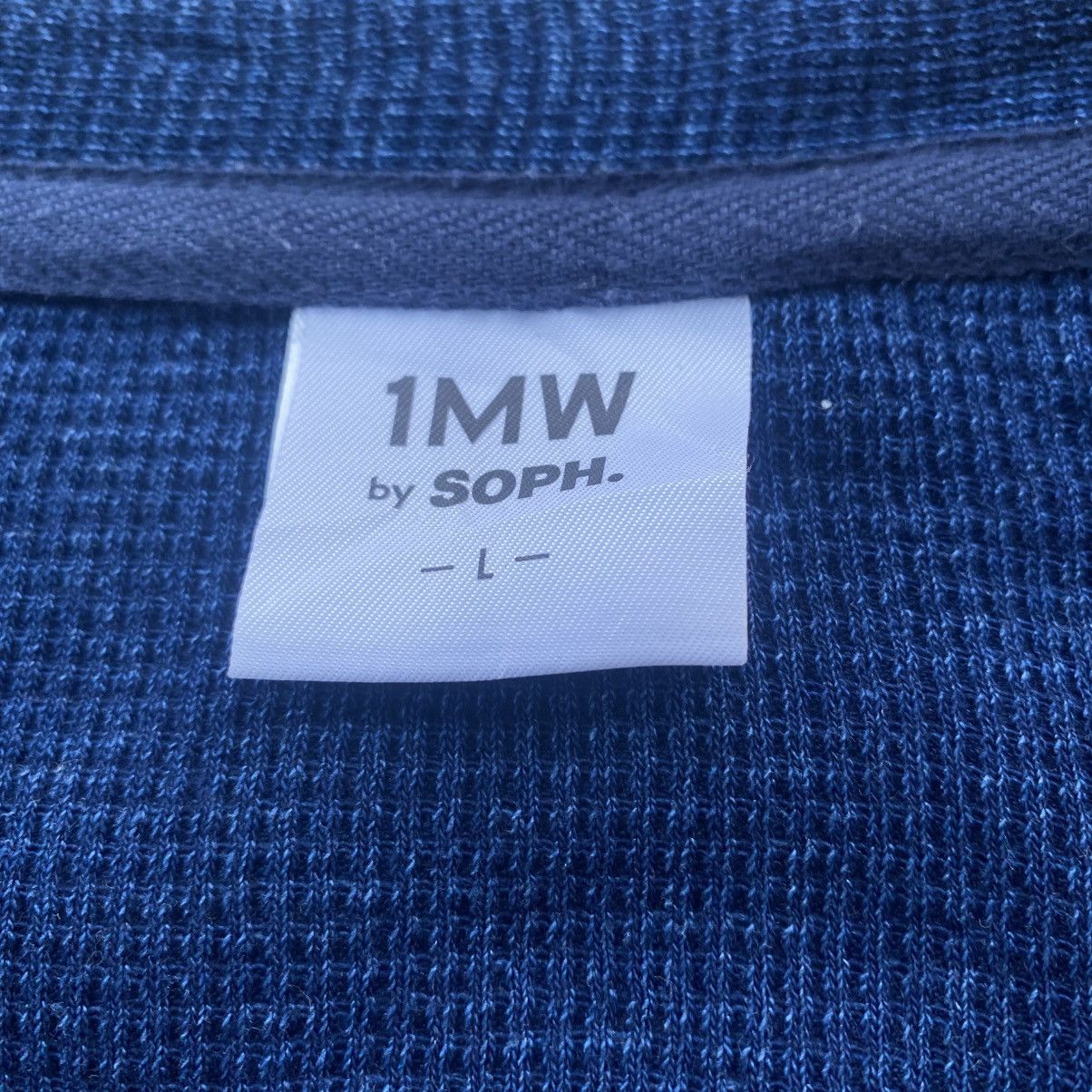 Sophnet. ‼️LAST DROP‼️1MW by SOPHNET. x GU indigo-dyed knit Cardigan Size US L / EU 52-54 / 3 - 18 Thumbnail