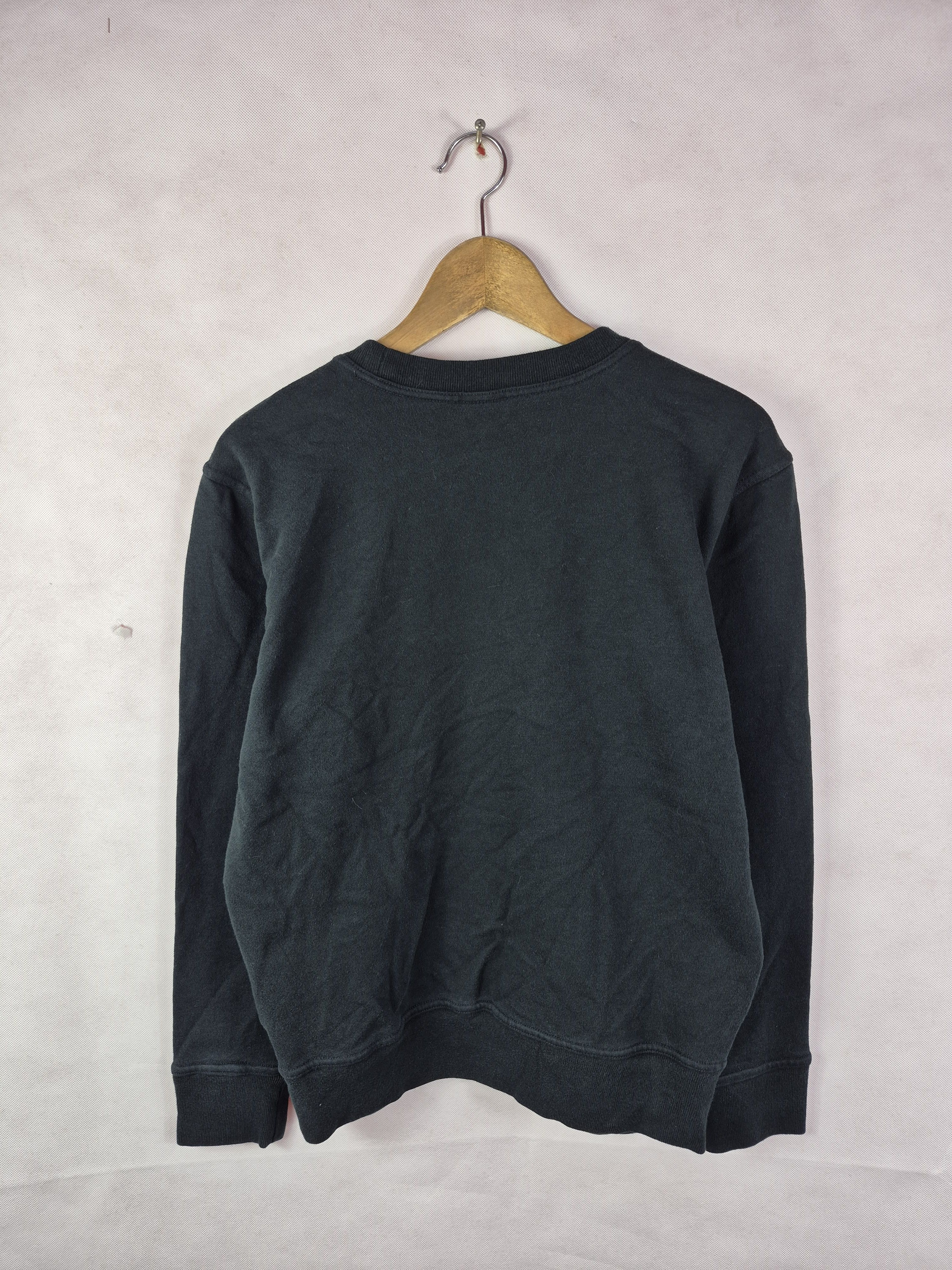 Edwin 🔥 Edwin Simple Plain Black Sweatshirt Jumper Minimalist Size US M / EU 48-50 / 2 - 5 Thumbnail