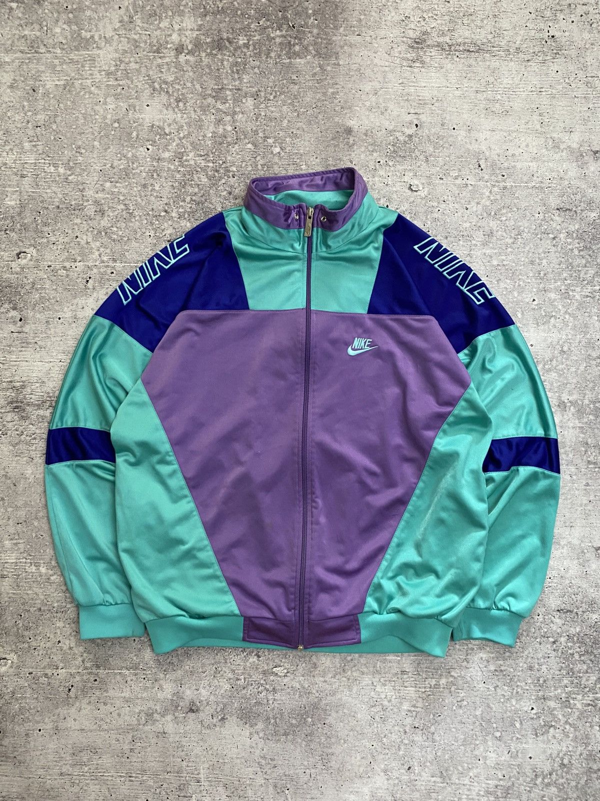 Nike × Vintage 🔥NIKE VINTAGE TRACK JACKET Size US M / EU 48-50 / 2 - 2 Thumbnail