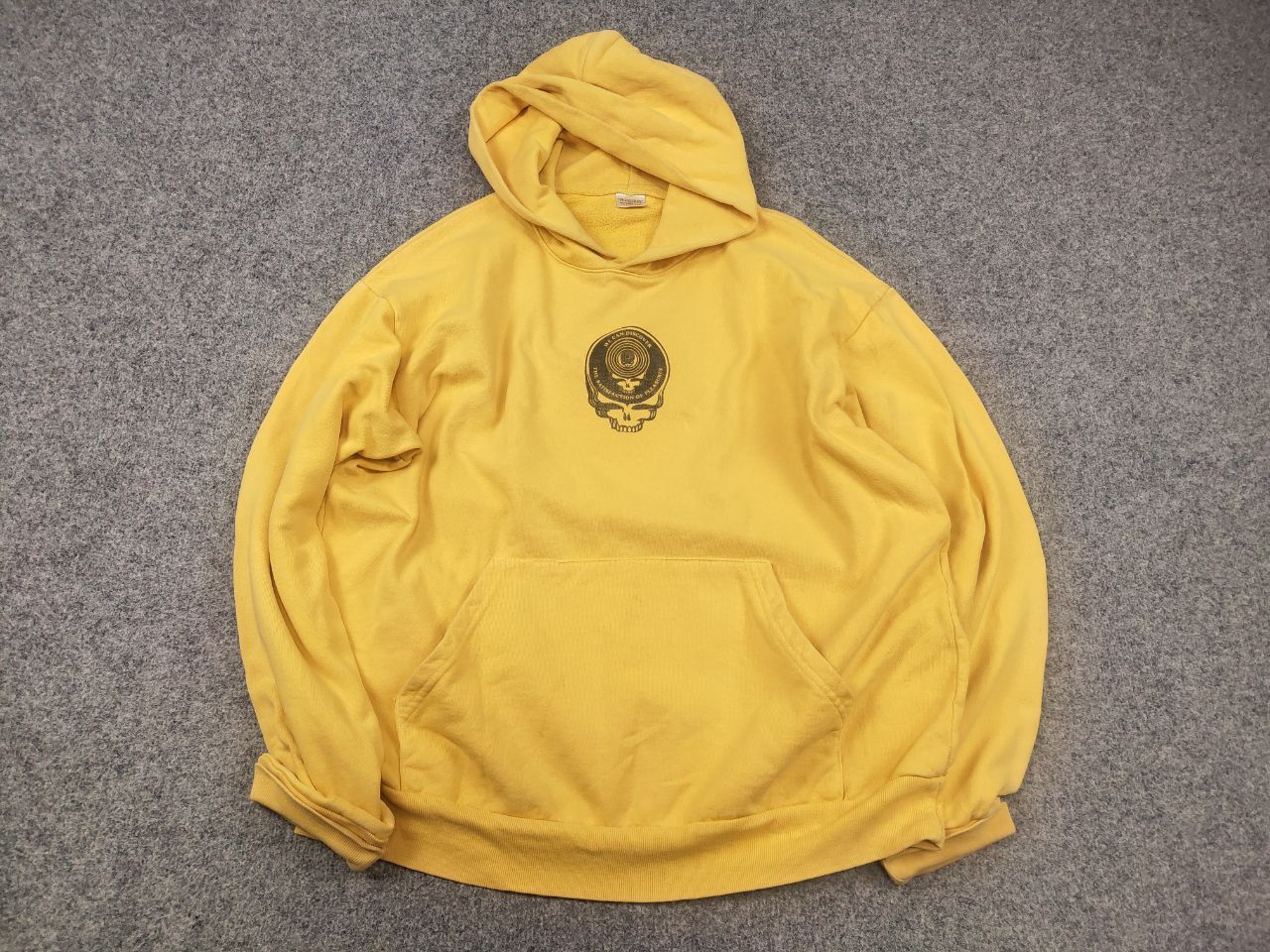 Pleasures Pleasures Face x The Greatful Dead Yellow Hoodie Vintage Size US L / EU 52-54 / 3 - 2 Thumbnail