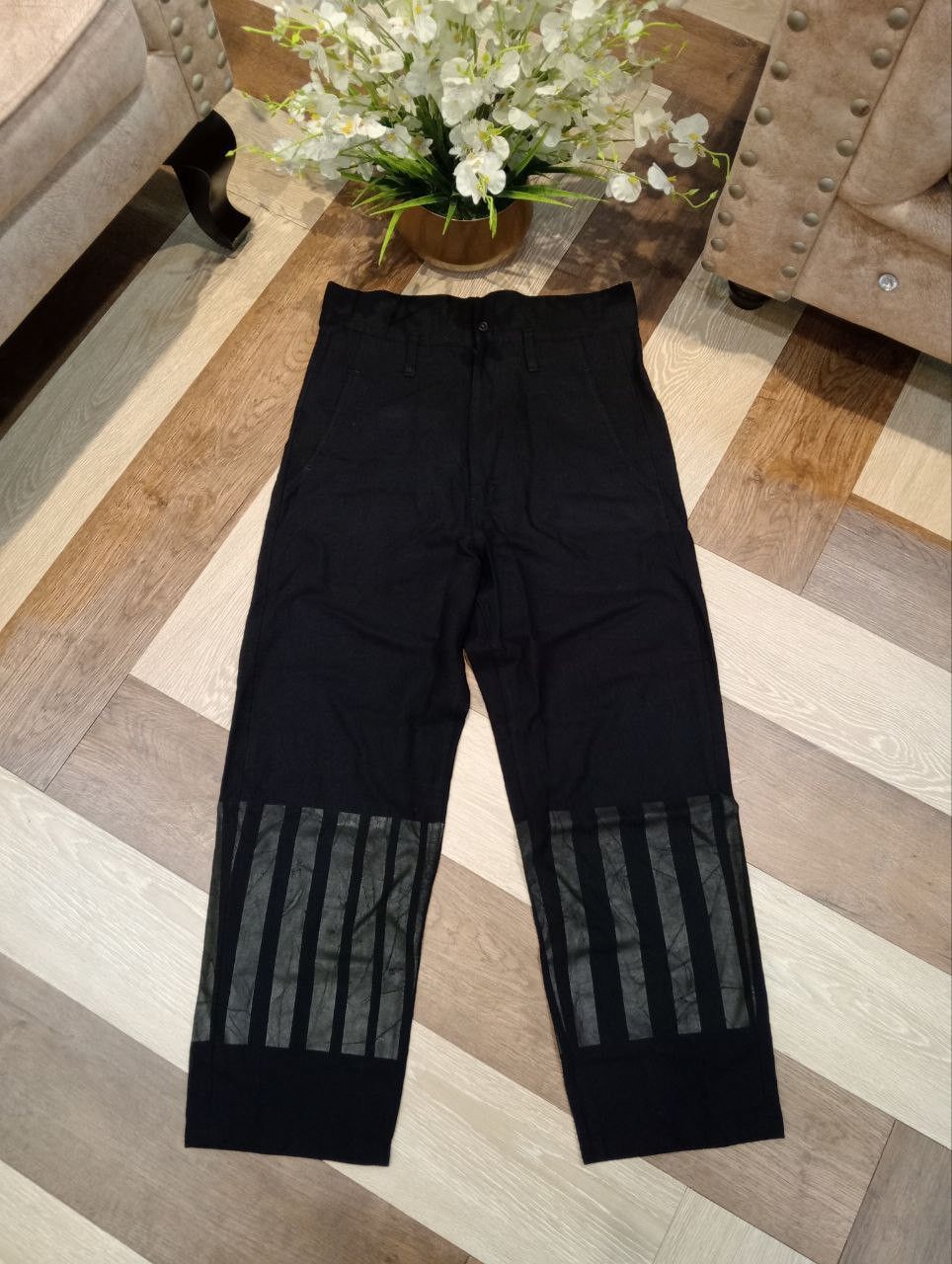 Yohji Yamamoto VERY RARE YOHJI YAMAMOTO POUR HOMME HIGH WAIST WOOL PANTS Size US 32 / EU 48 - 1 Thumbnail
