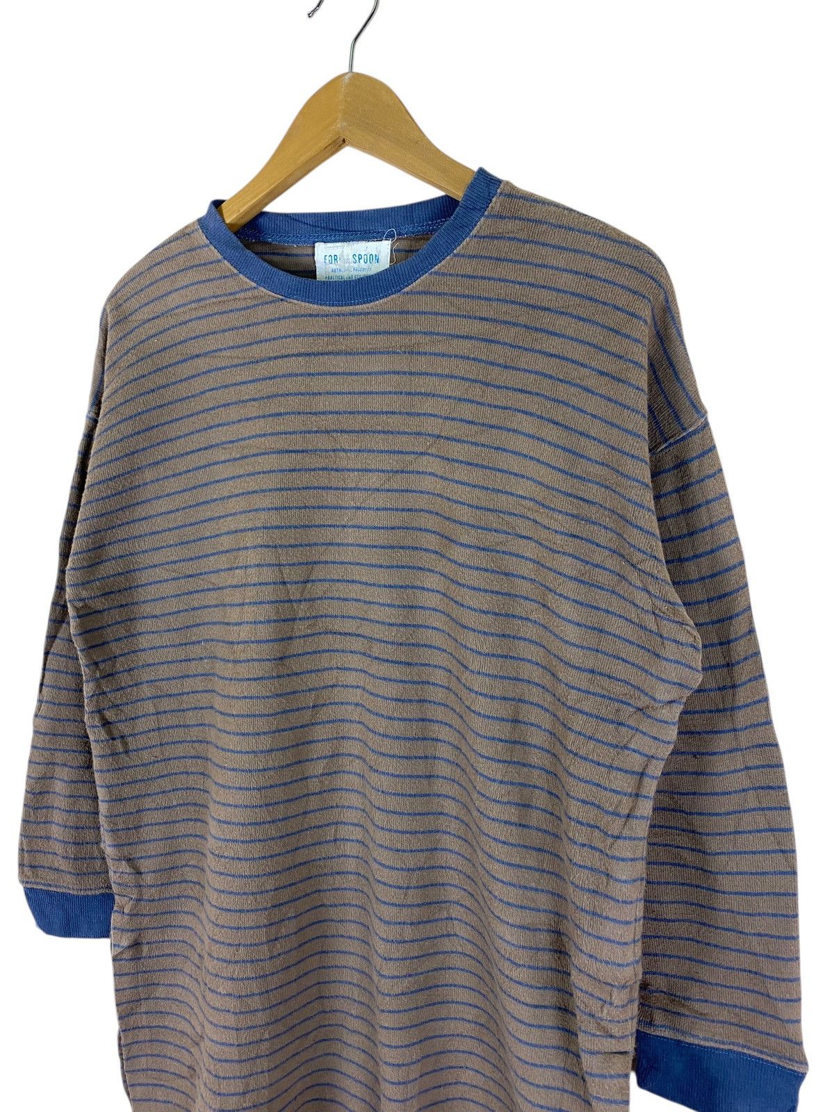 Japanese Brand × URBAN RESEARCH DOORS Urban Research Stripe Kurt Cobain Style Long Sleeve Shirt Size US M / EU 48-50 / 2 - 5 Thumbnail