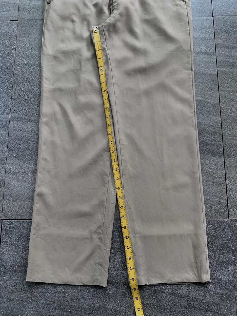 Yohji Yamamoto FREE TAX! AAR Wool Straight Trousers Size US 30 / EU 46 - 11 Thumbnail