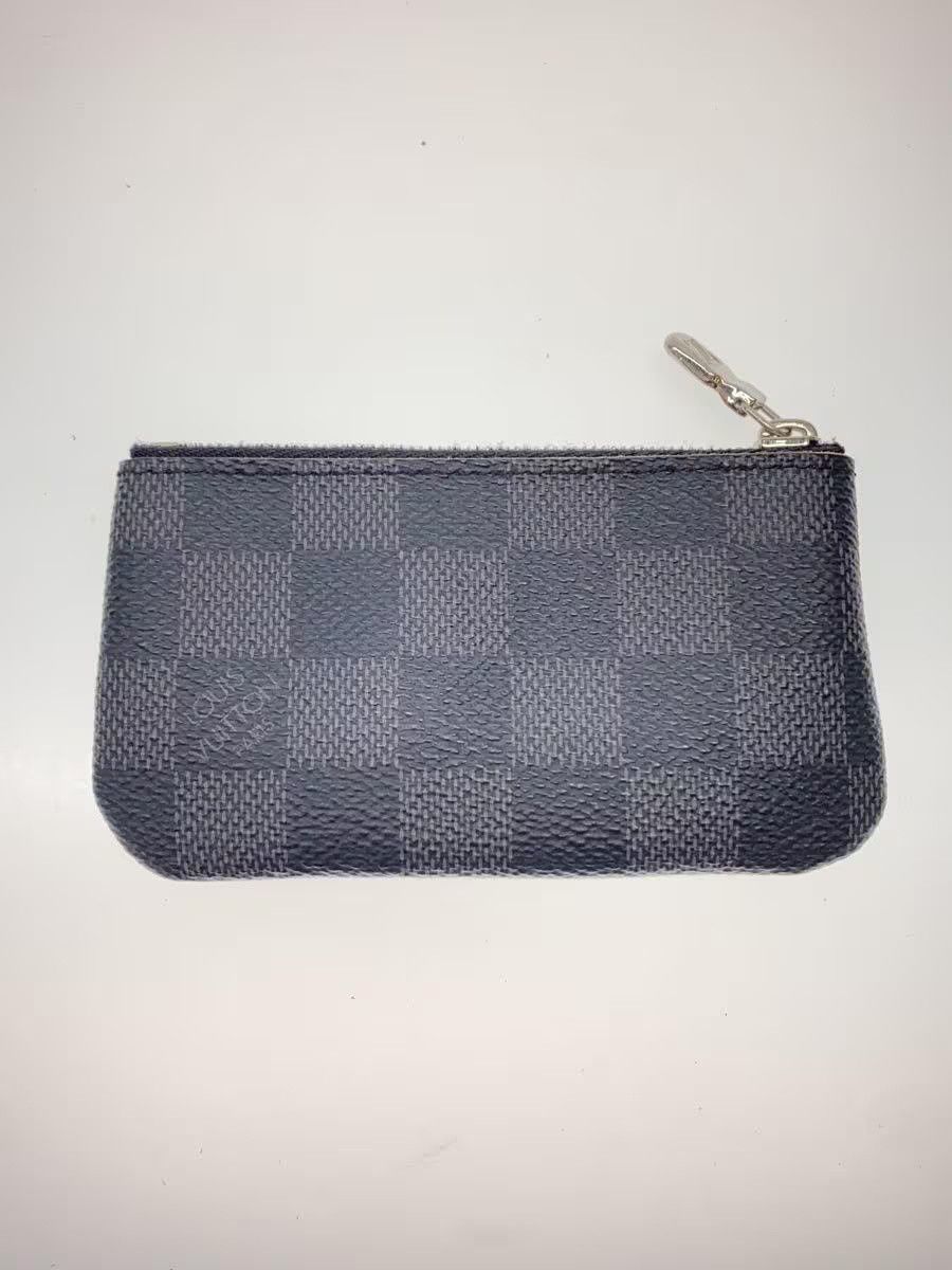 Louis Vuitton Louis Vuitton Damier Graphite Pochette Clé Black Size ONE SIZE - 2 Thumbnail