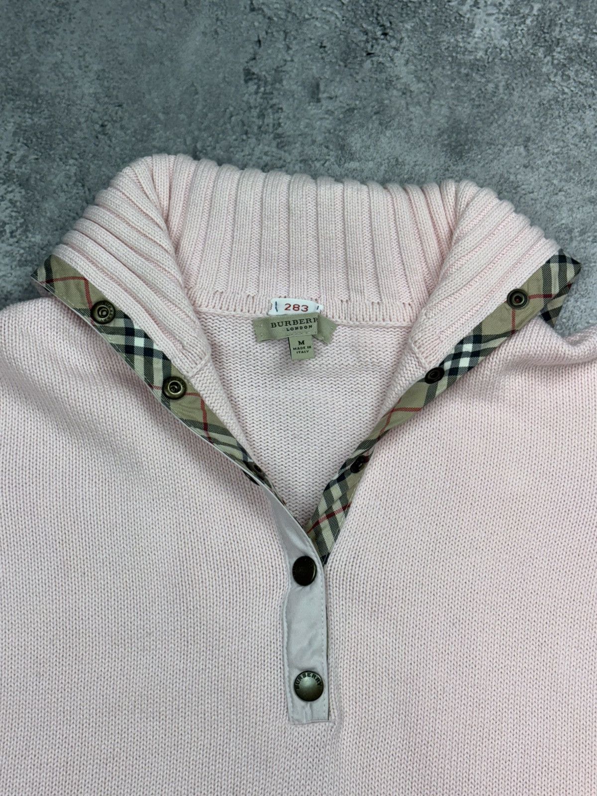 Burberry Burberry Brit Cropped Cardigan Sweater Cotton Women's size S Size S / US 4 / IT 40 - 5 Thumbnail