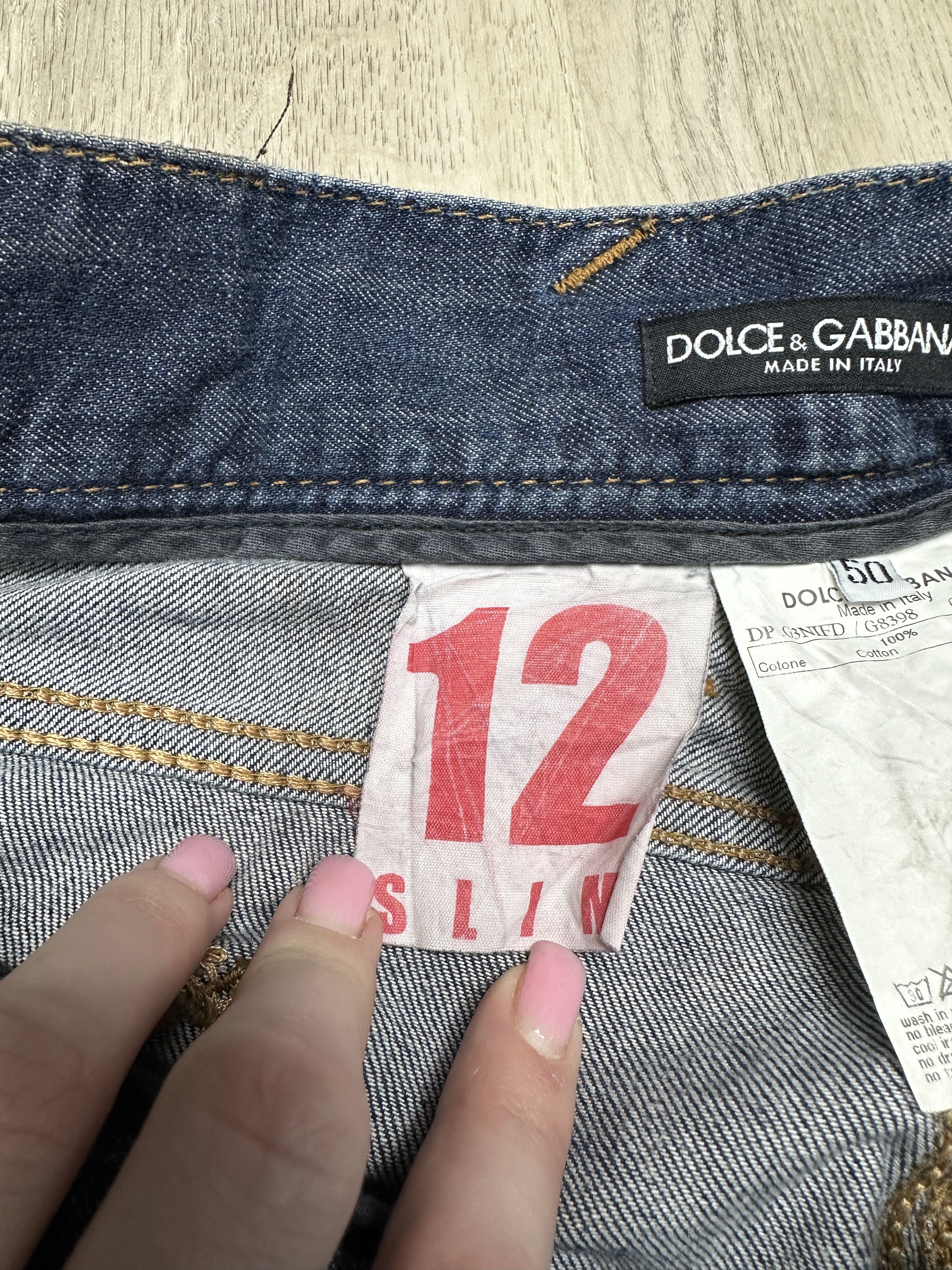 Dolce & Gabbana Dolce & Gabbana Mens LOW RISE Denim Pants Jeans Size US 34 / EU 50 - 5 Thumbnail