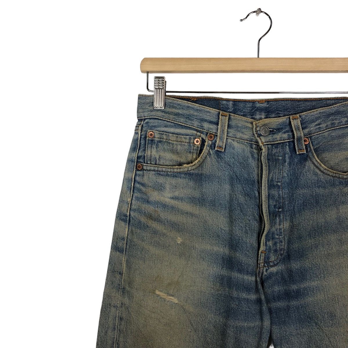 Levi's 🔥Vintage Levi’s Rindem Made in USA Selvedges Size US 29 - 6 Thumbnail